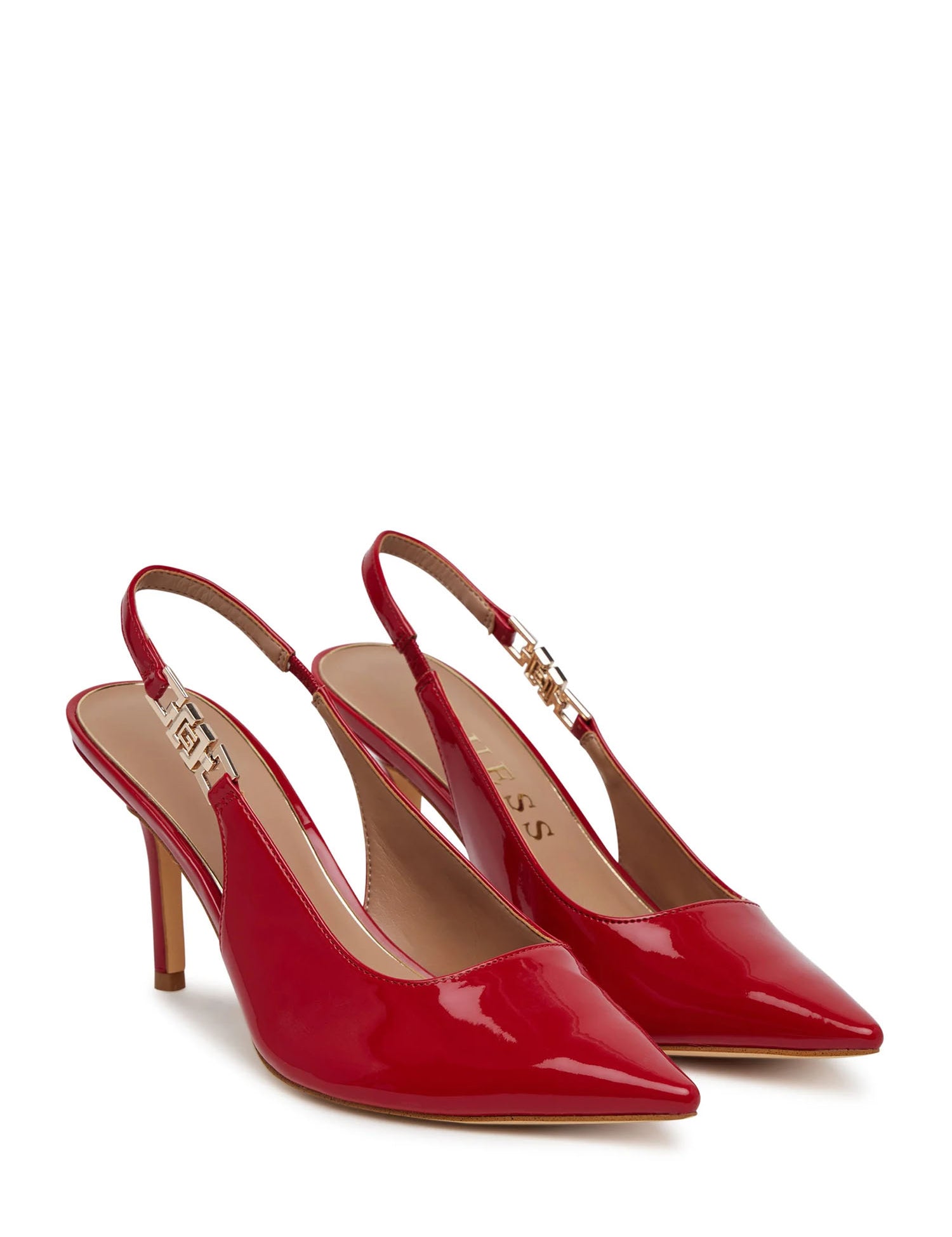 Decolleté Rosso Guess