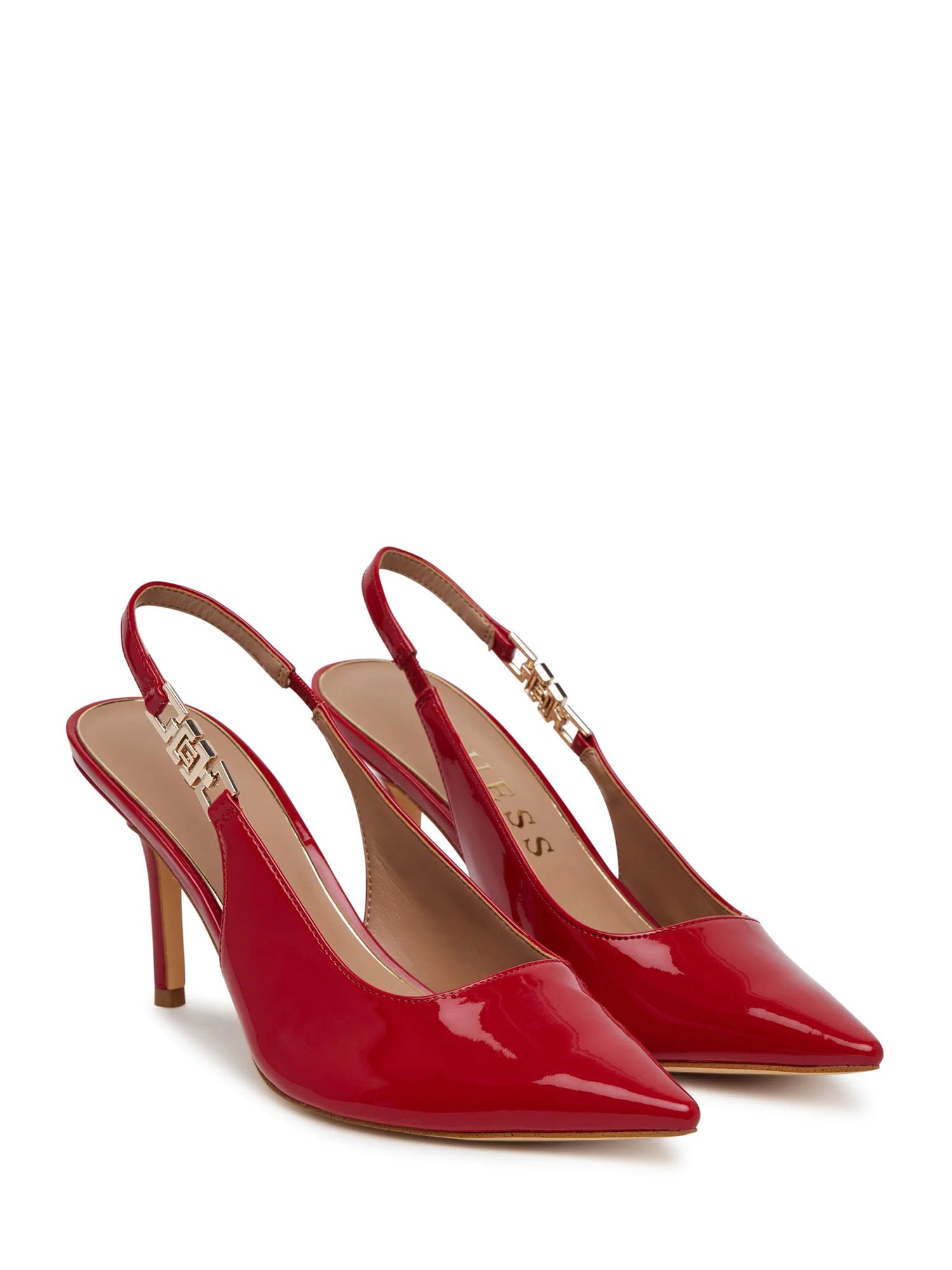 Decolleté Rosso Guess