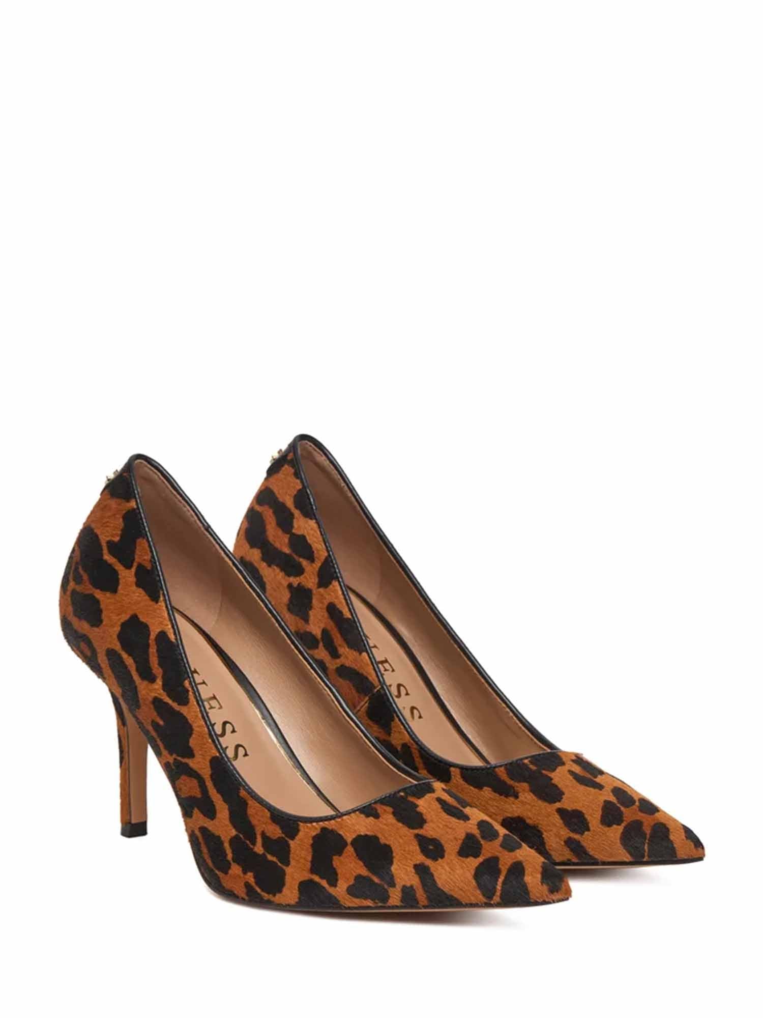 Decolleté Marrone Guess