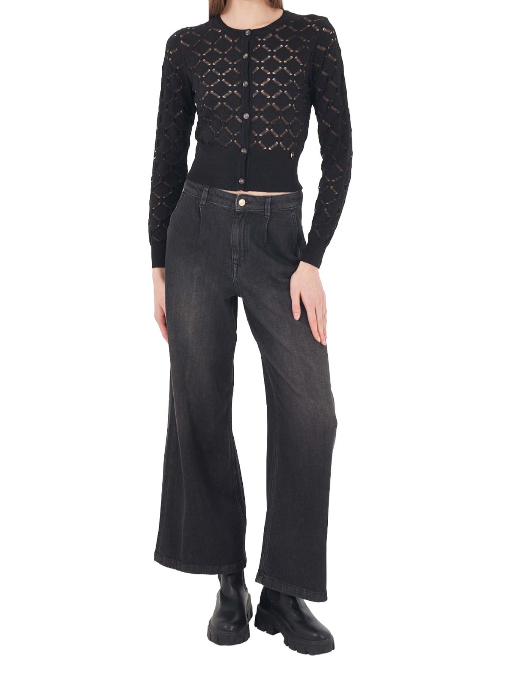 Cardigan Nero Yes-zee