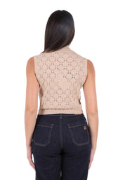 Gilet Beige Yes-zee