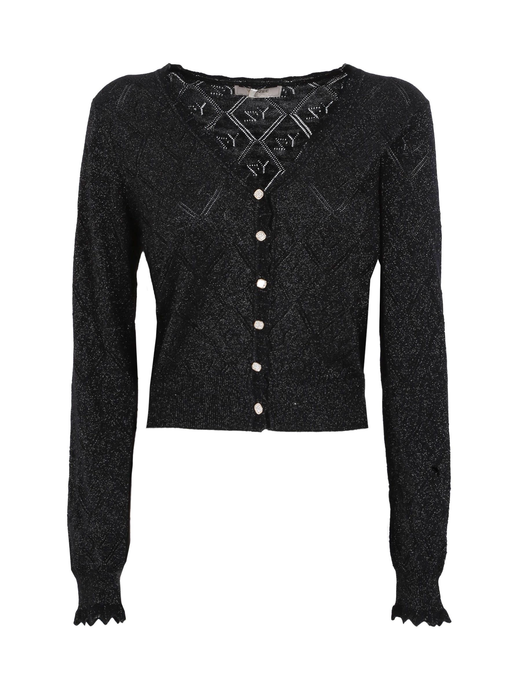 Cardigan Nero Yes-zee