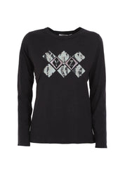 T-shirt Nero Yes-zee