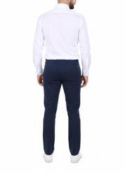 Pantaloni Blu Borgoni Milano