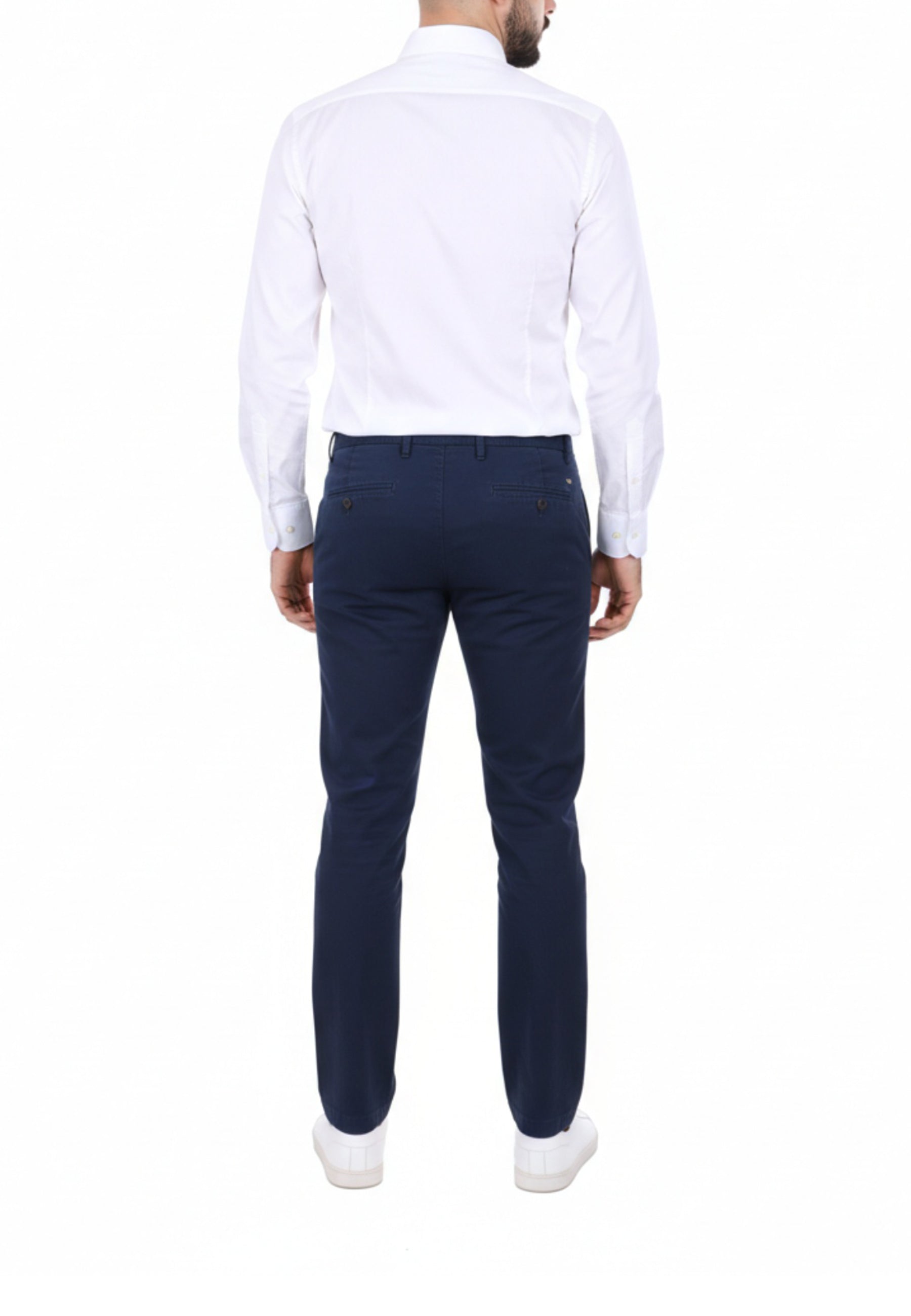 Pantaloni Blu Borgoni Milano