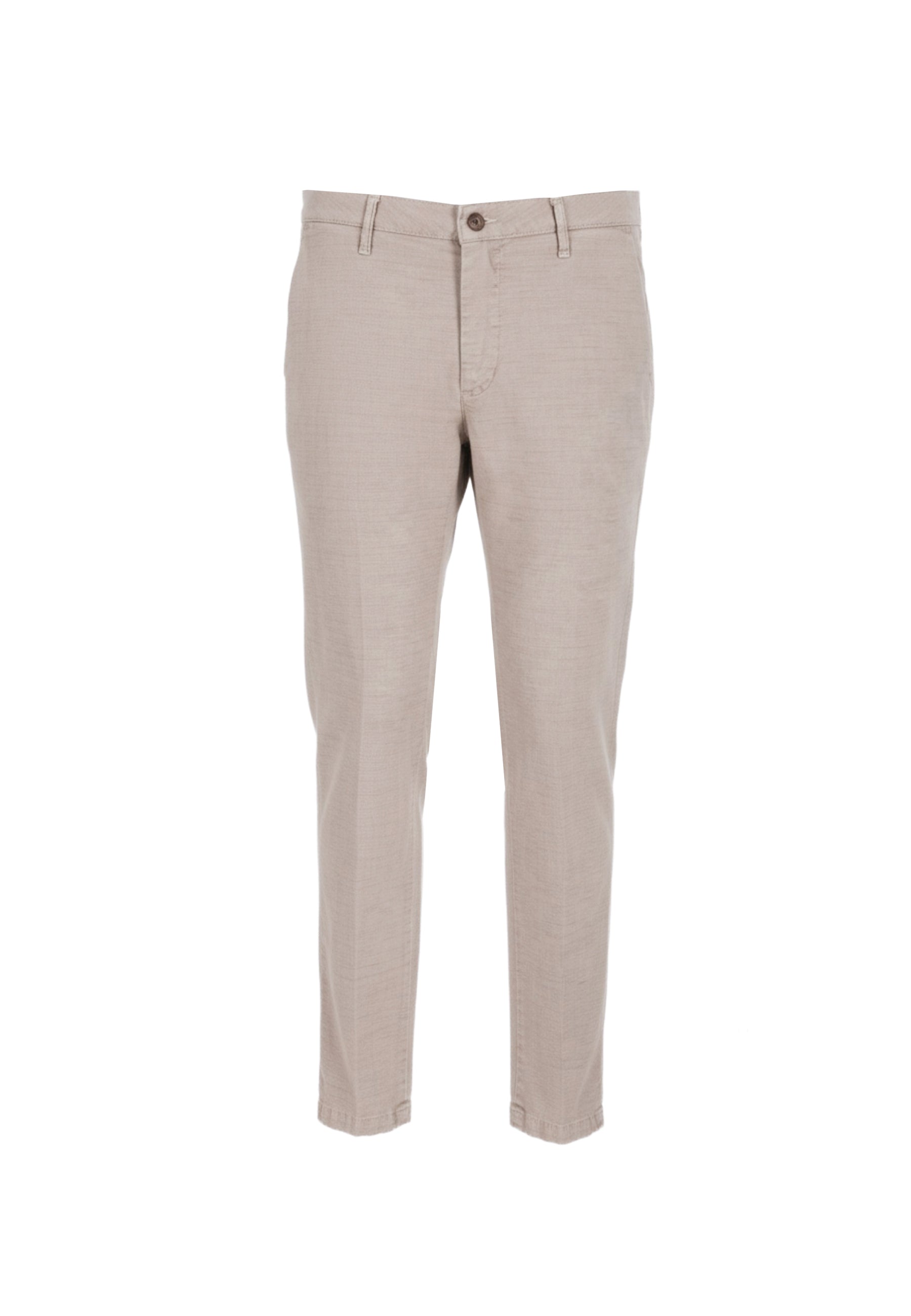 Pantaloni Beige Borgoni Milano