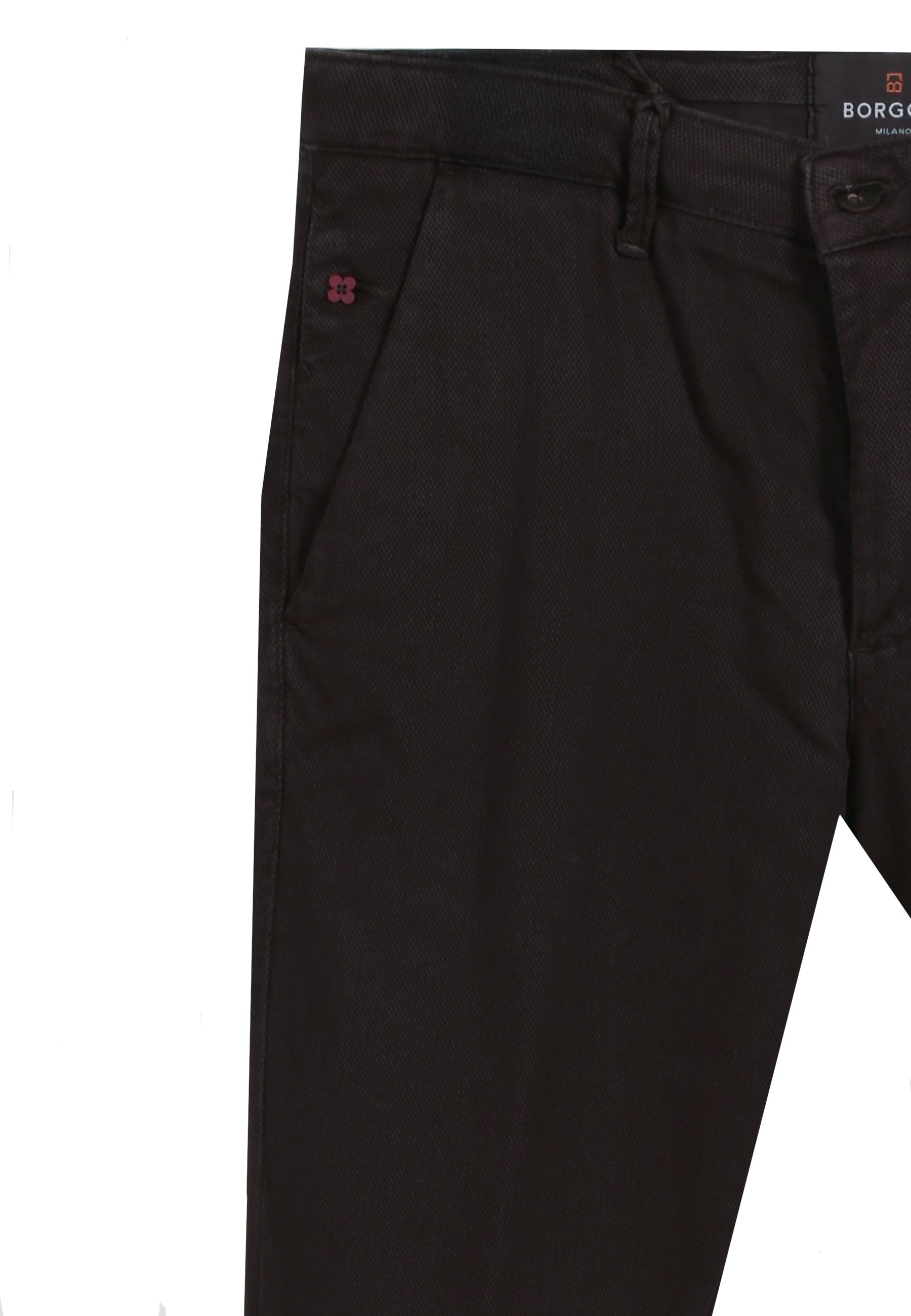 Pantaloni Marrone Borgoni Milano
