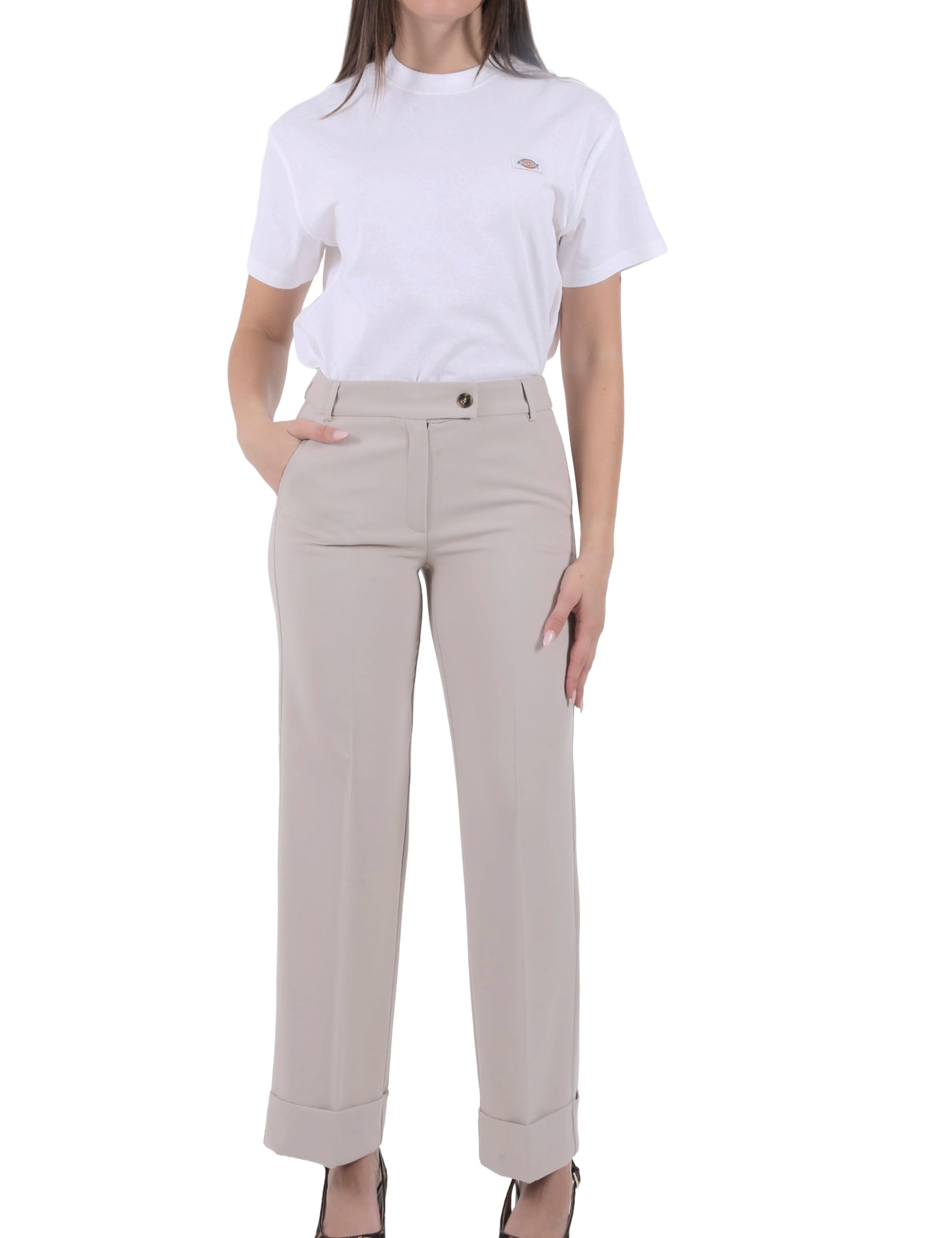 Pantaloni Beige Emme Marella