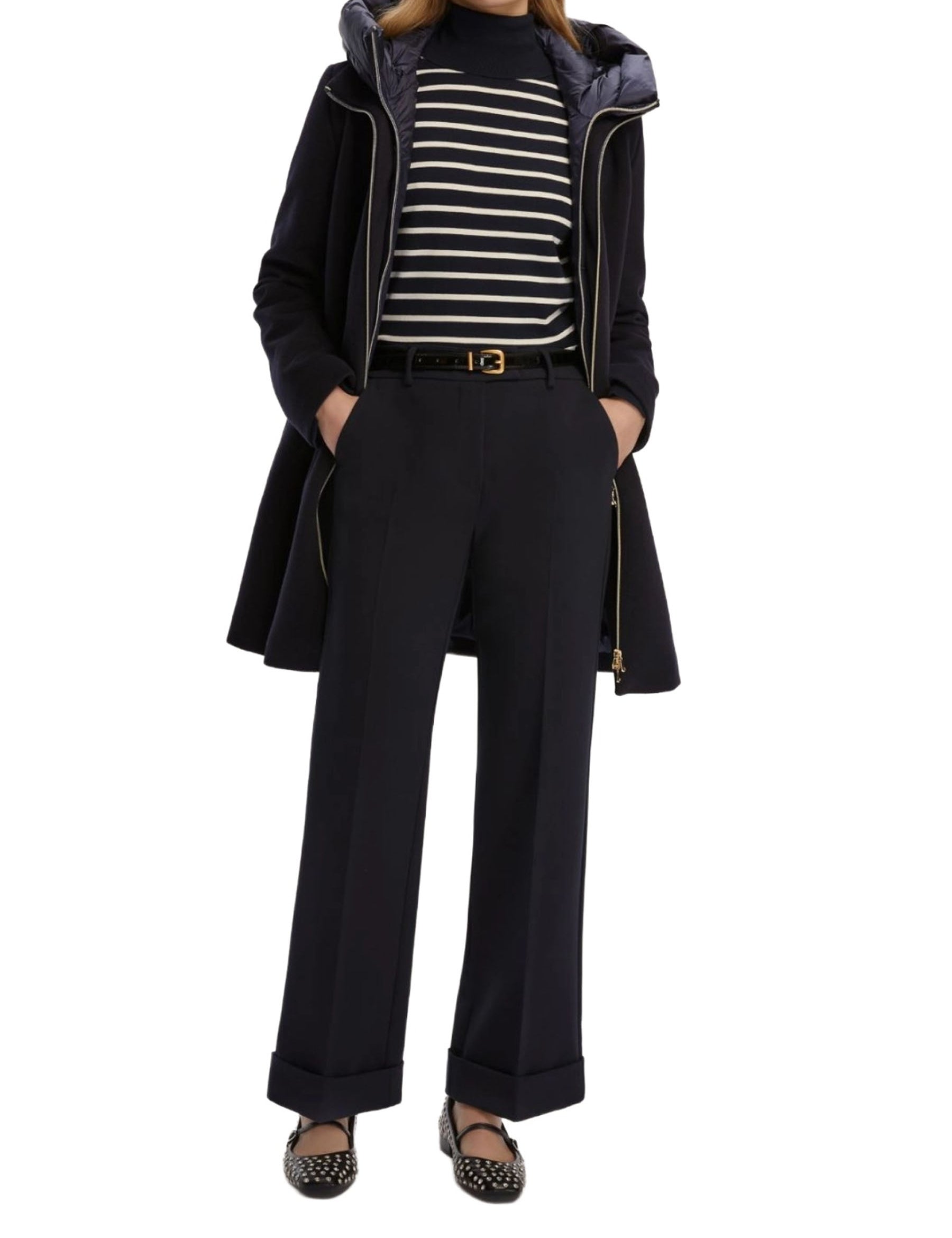 Pantaloni Blu Emme Marella