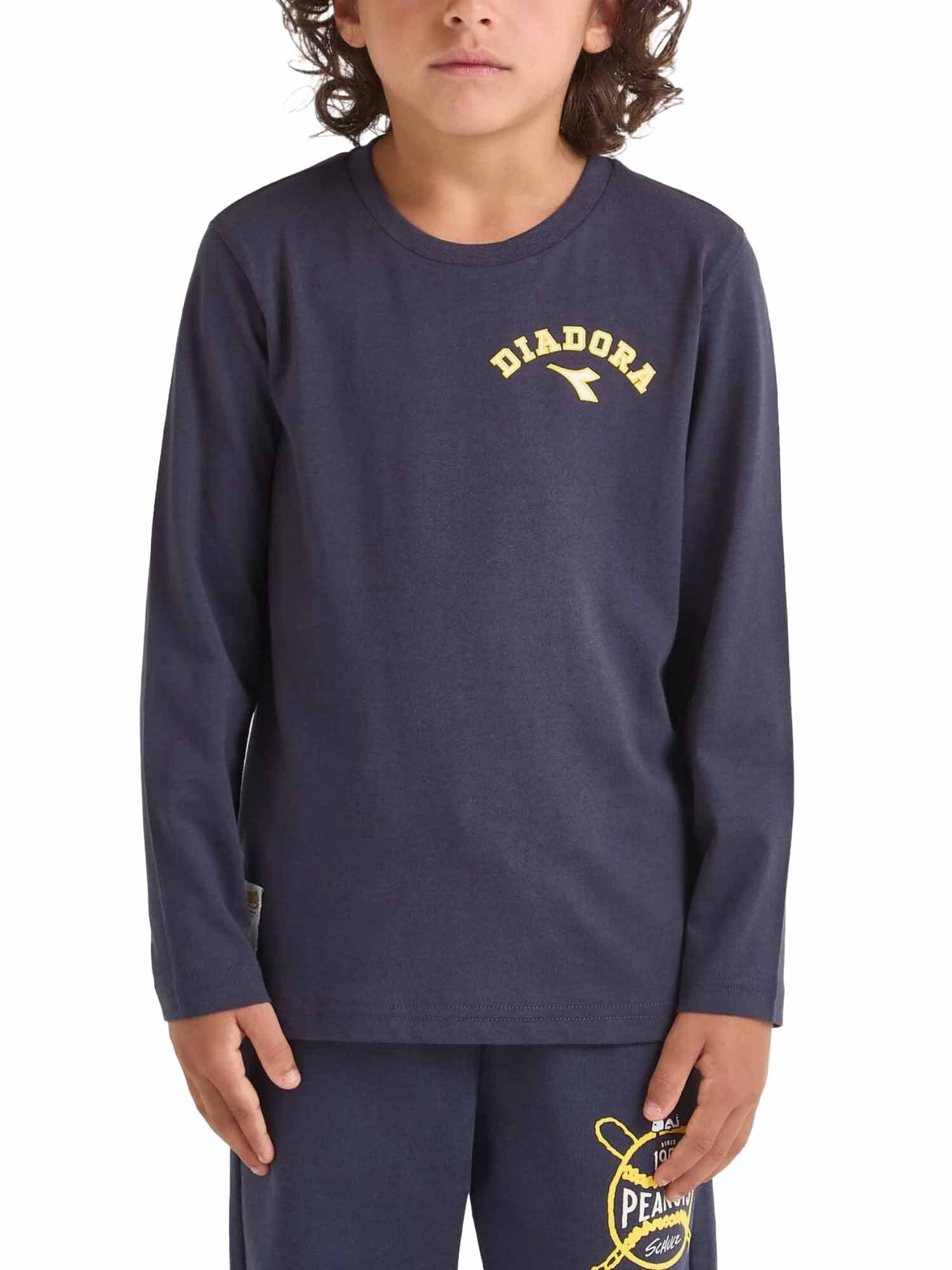 T-shirt Blu Diadora