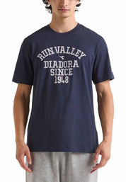 T-shirt Blu Diadora