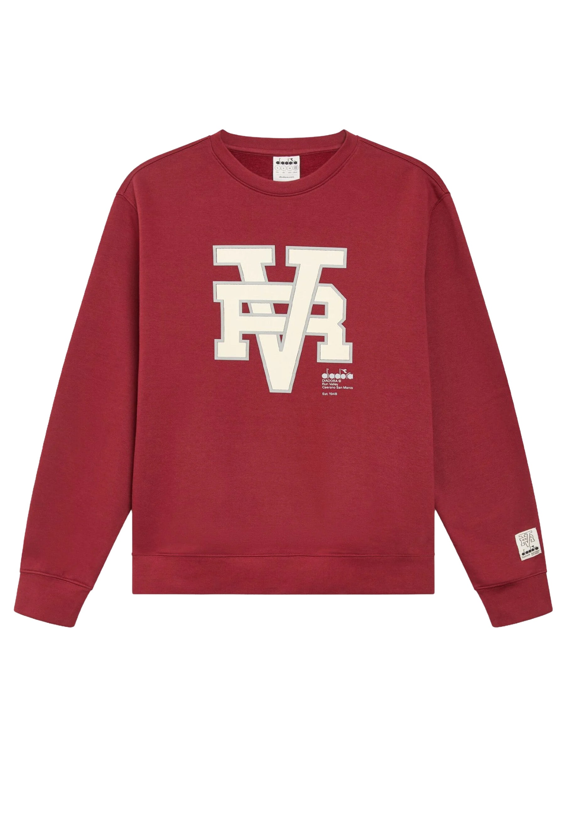 Felpe Rosso Diadora