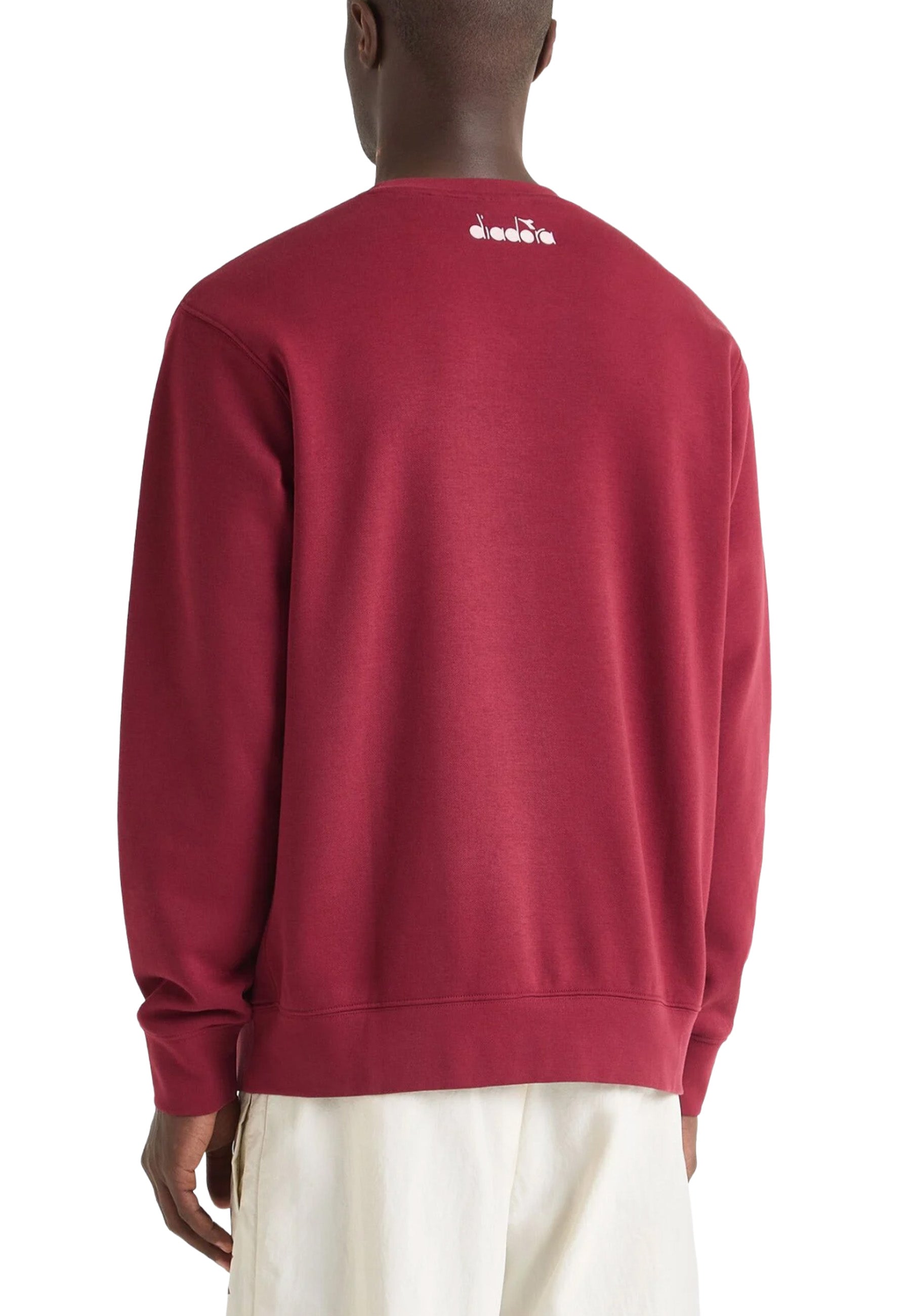 Felpe Rosso Diadora