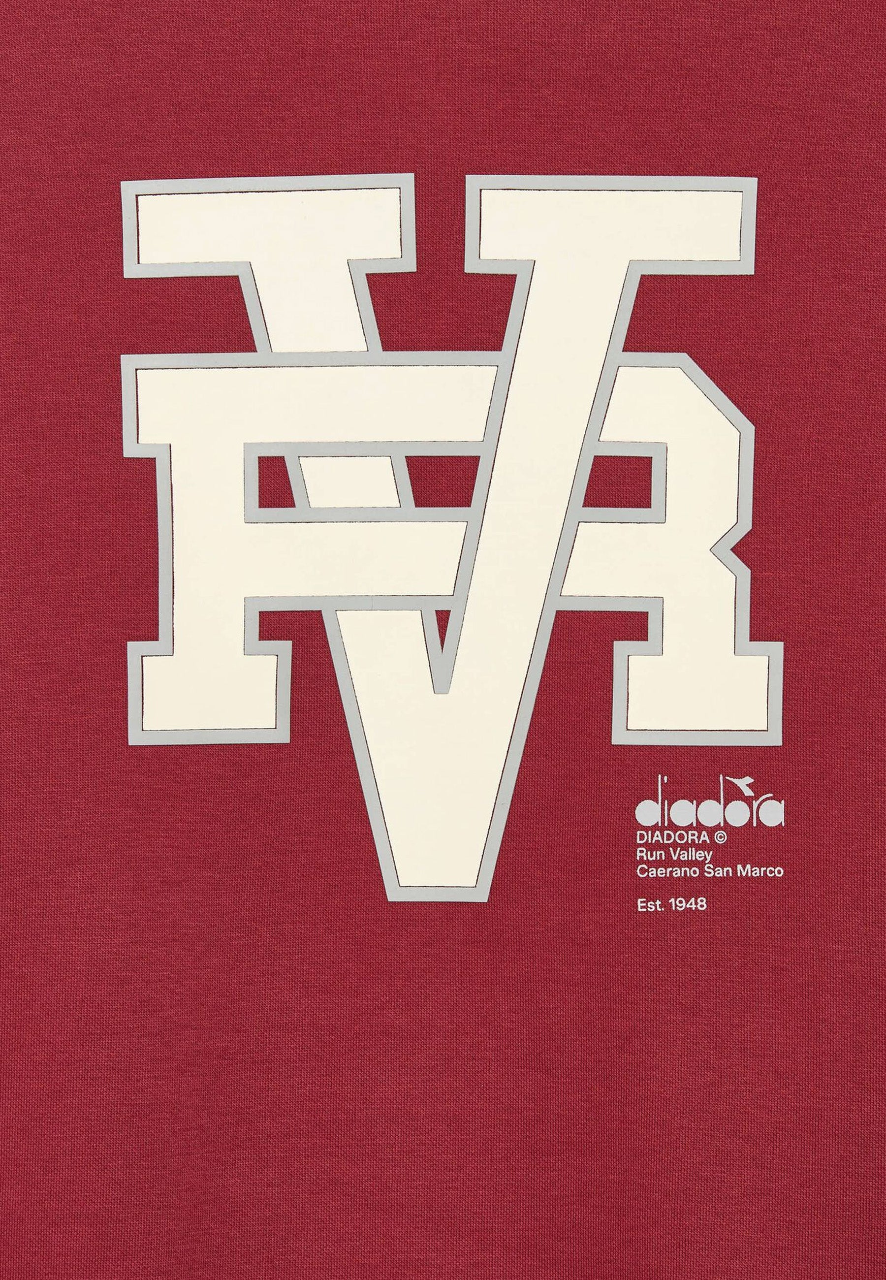 Felpe Rosso Diadora