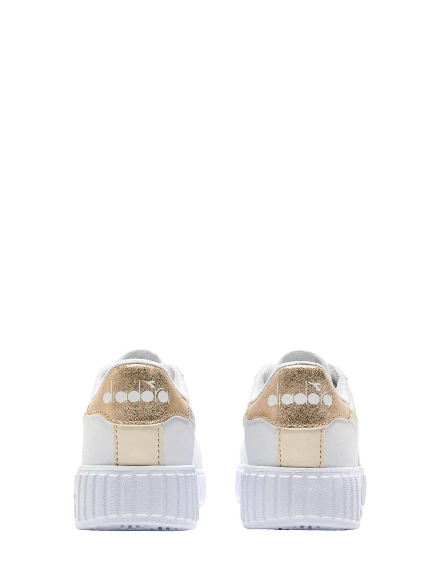 Sneakers Bianmco Oro Diadora