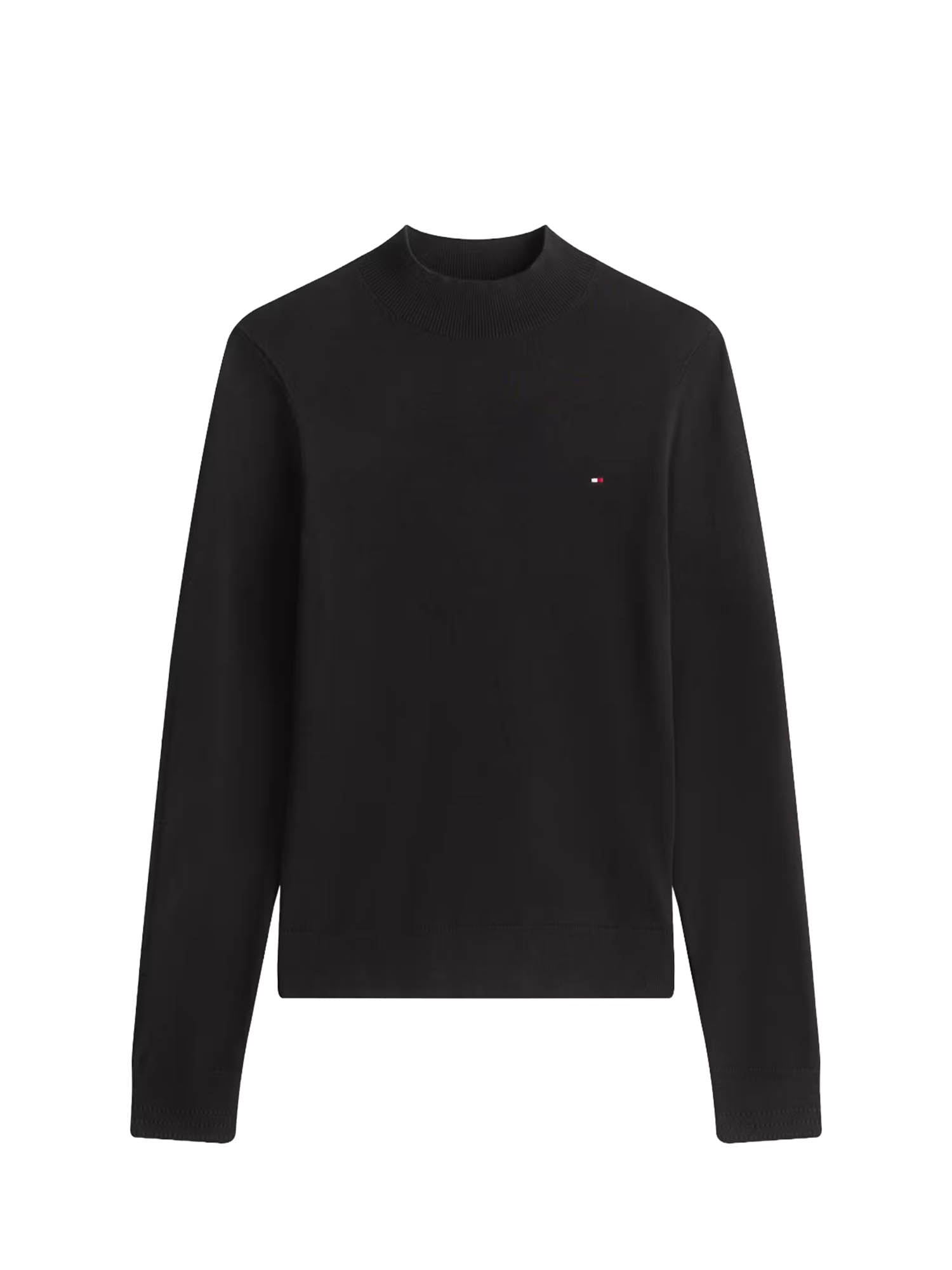 Maglia a collo alto Nero Tommy Hilfiger