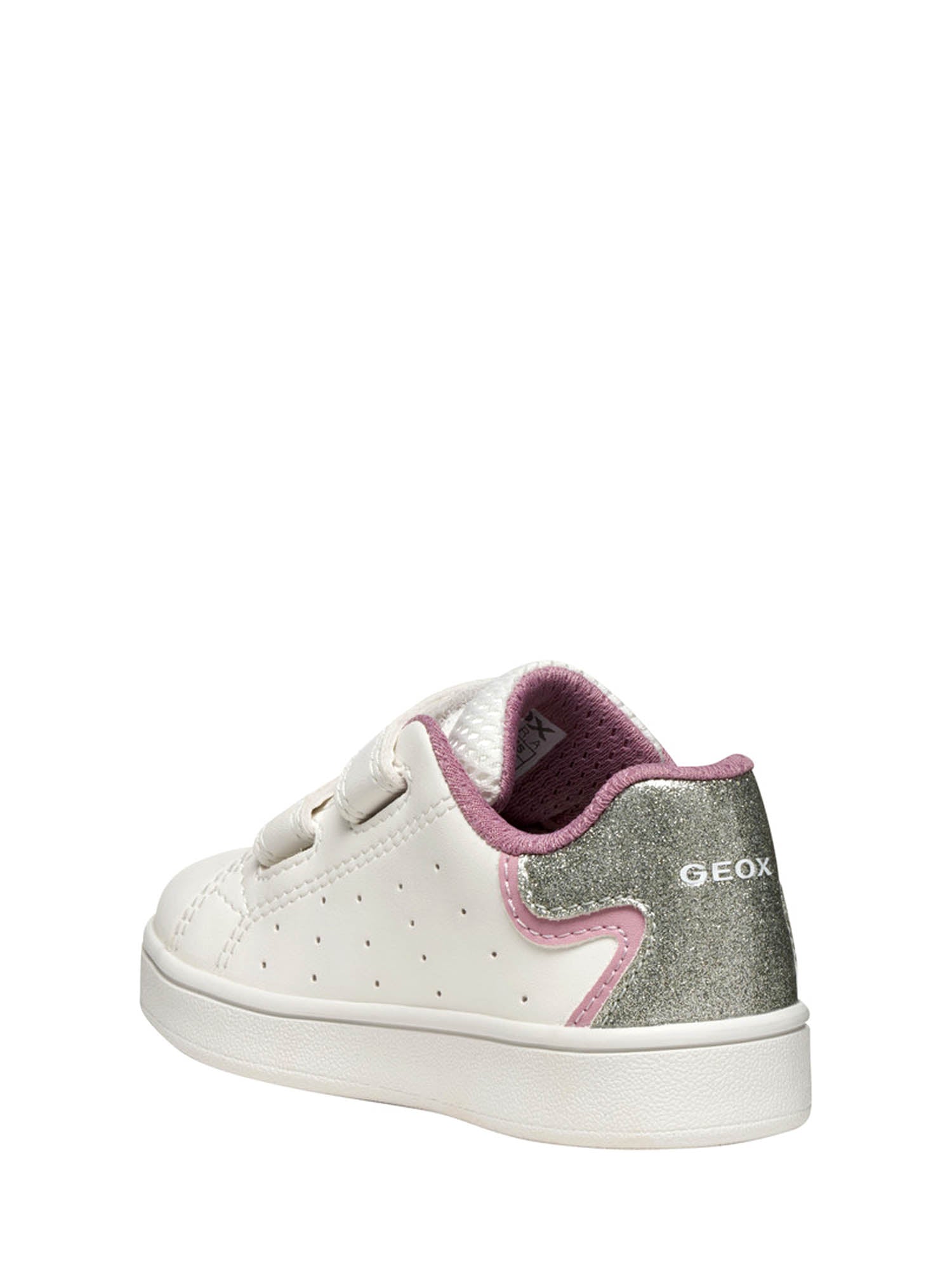 Scarpe con strappi Bianco Rosa Geox