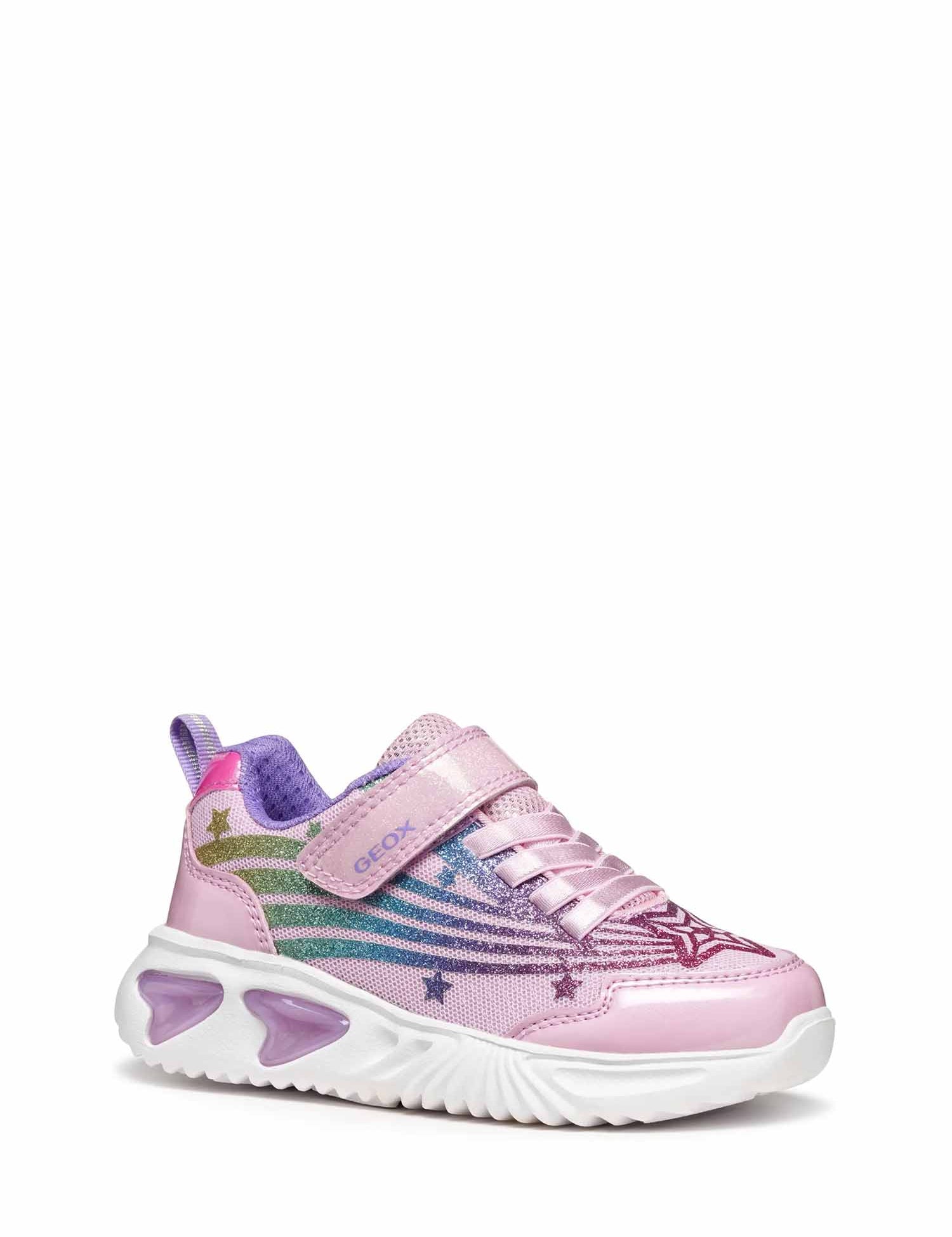 Scarpe con strappi Rosa Geox
