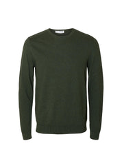 Maglioncini Verde Selected Homme Black