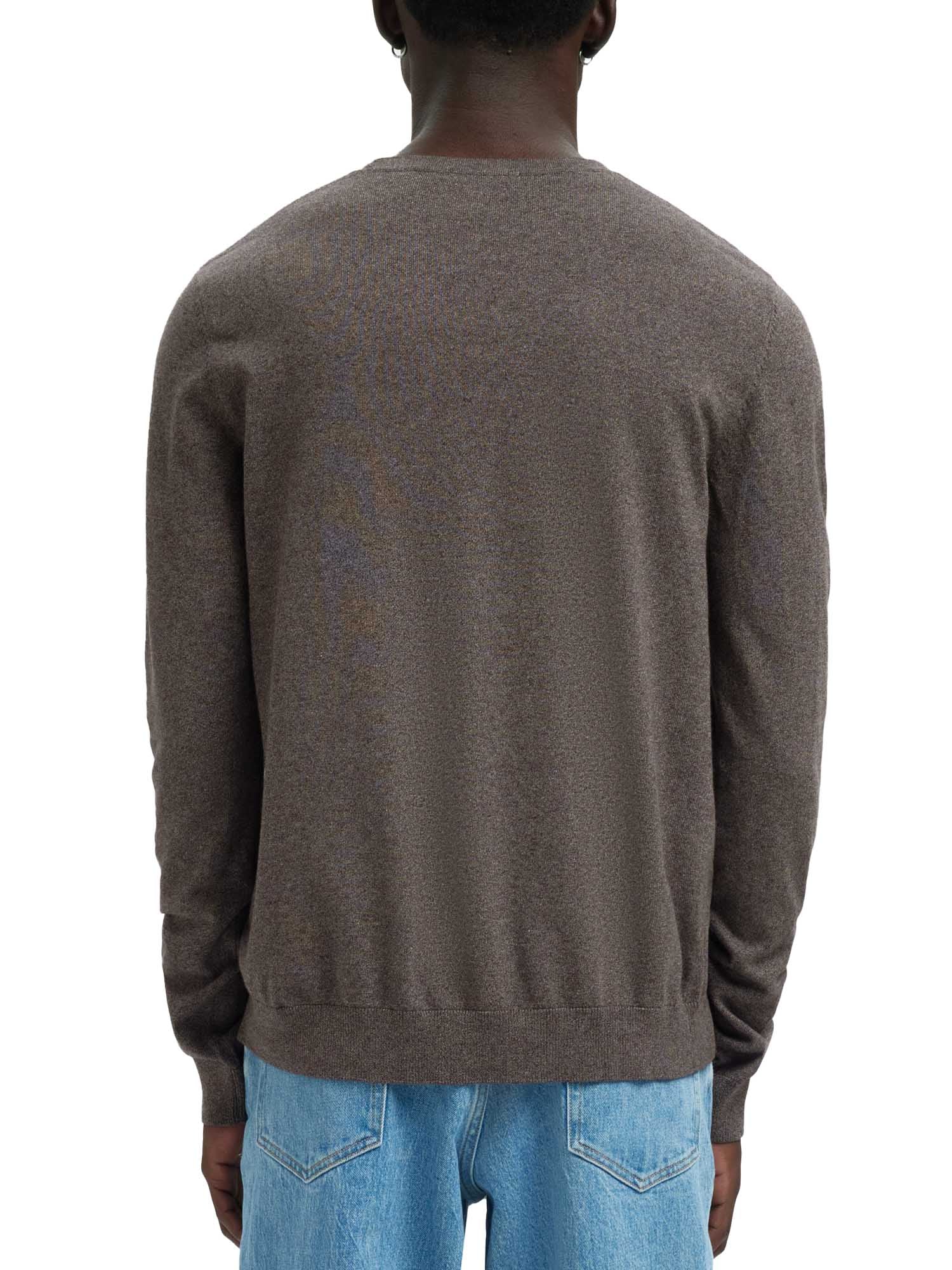 Maglioncini Marrone Selected Homme Black