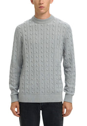 Maglioncini Grigio Selected Homme Black