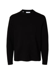 Maglioncini Nero Selected Homme Black