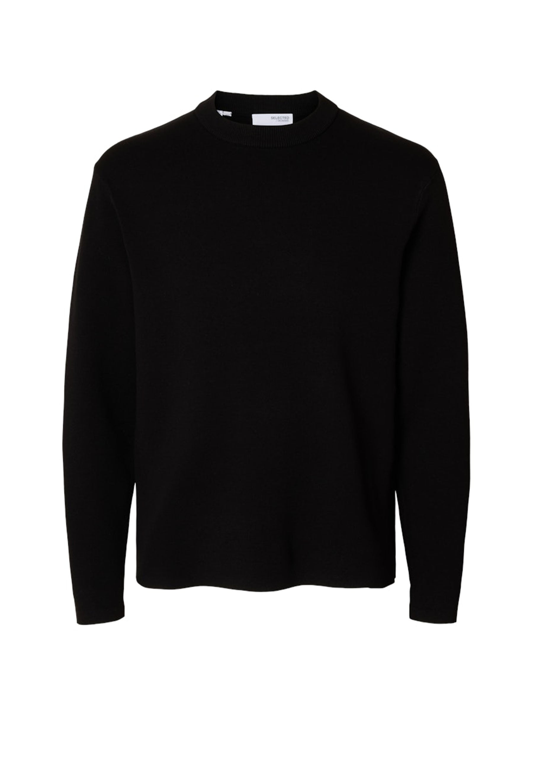 Maglioncini Nero Selected Homme Black