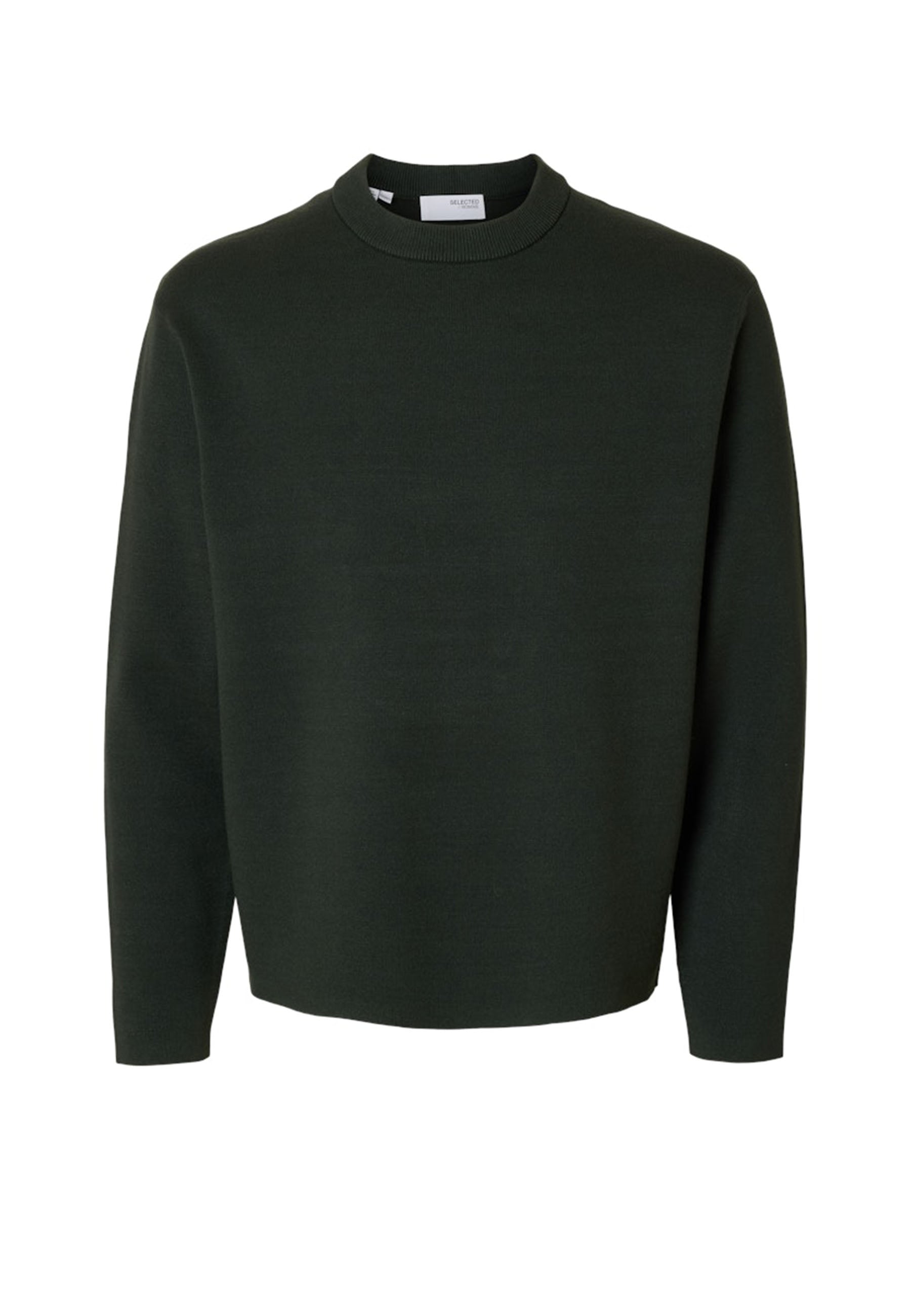 Maglioncini Verde Selected Homme Black