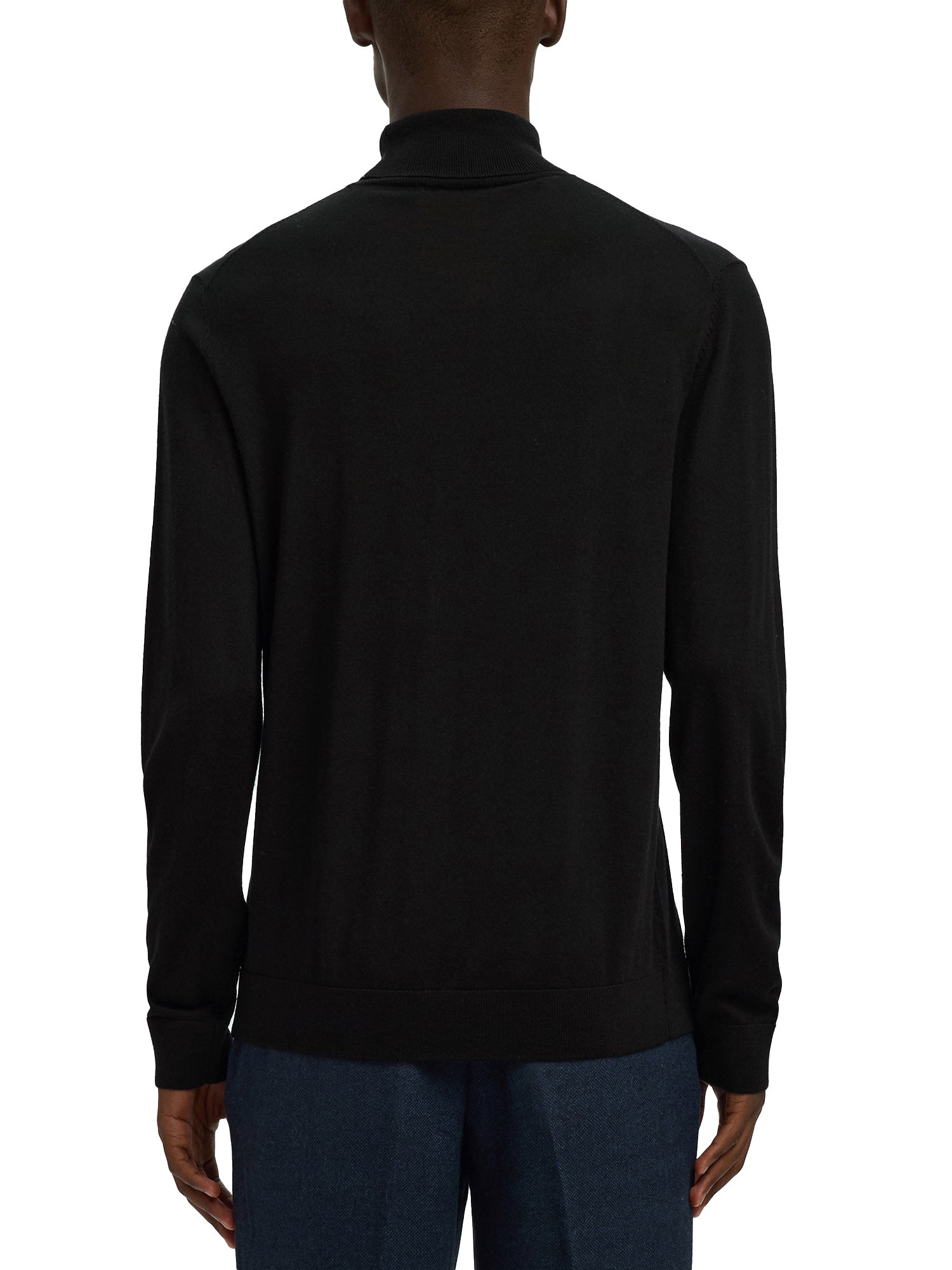 Maglia a collo alto Nero Selected Homme Black