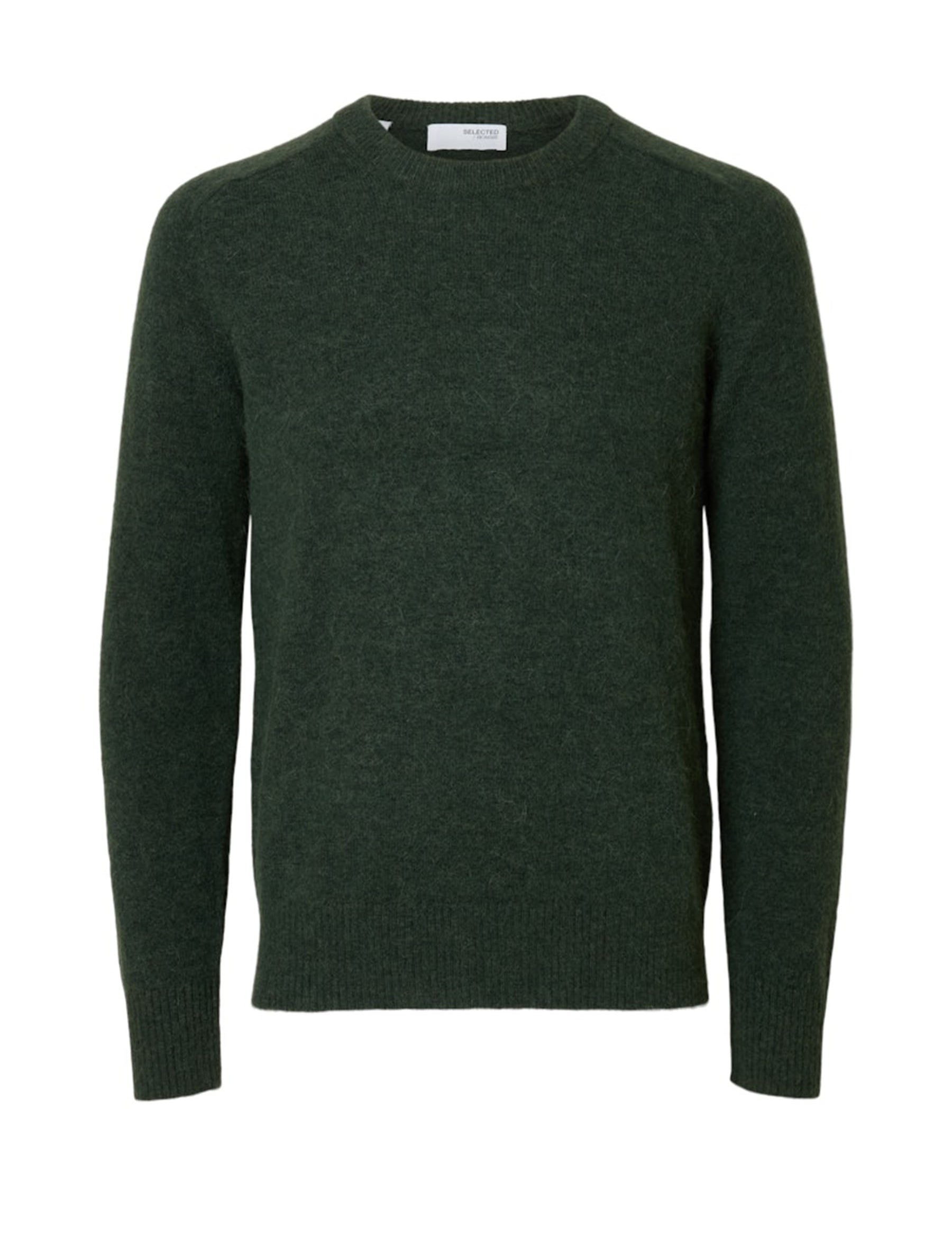 Maglioncini Verde Selected Homme Black