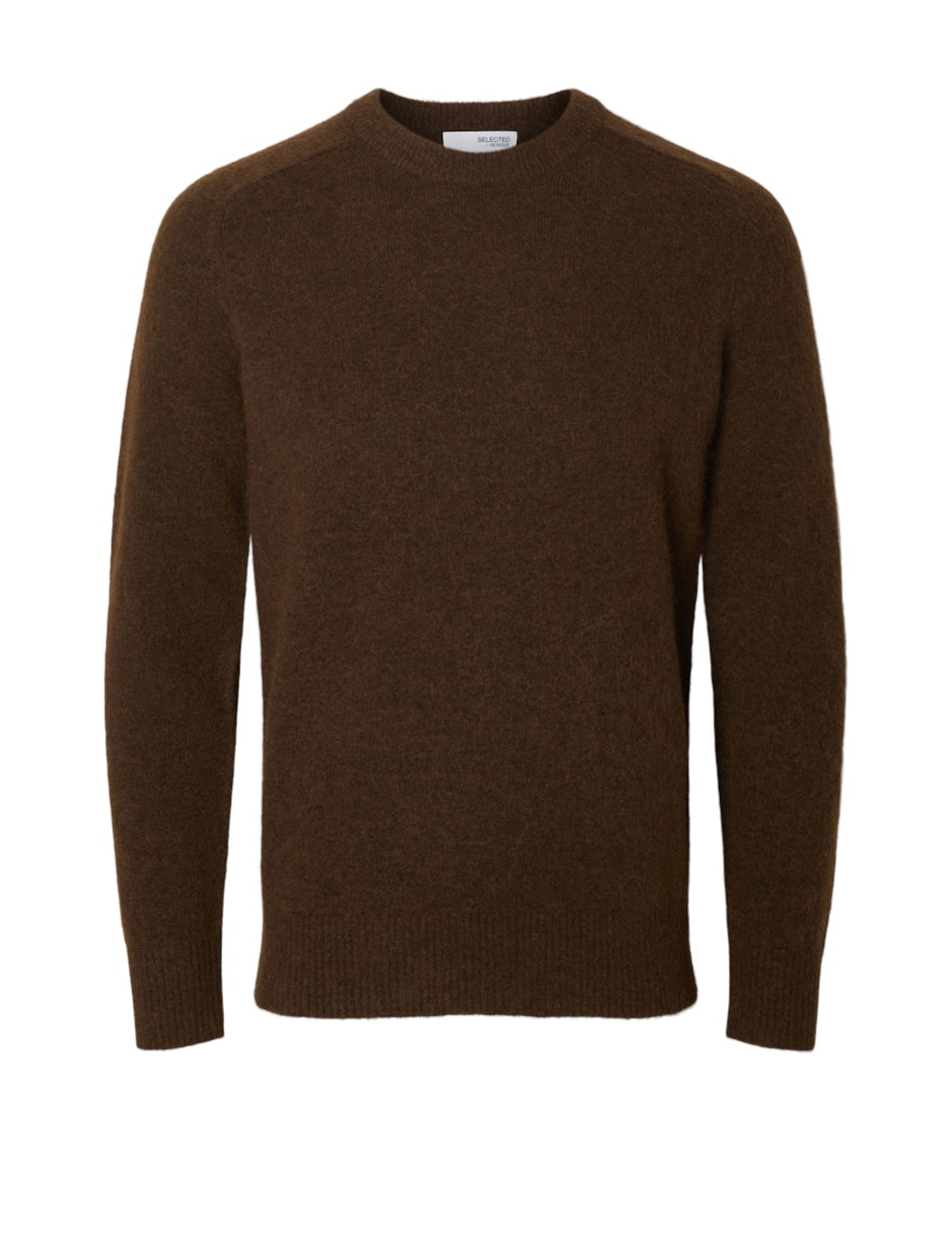 Maglioncini Marrone Selected Homme Black