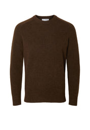 Maglioncini Marrone Selected Homme Black