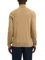 Maglia a collo alto Beige Selected Homme Black