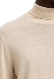 Maglia a collo alto Beige Selected Homme Black