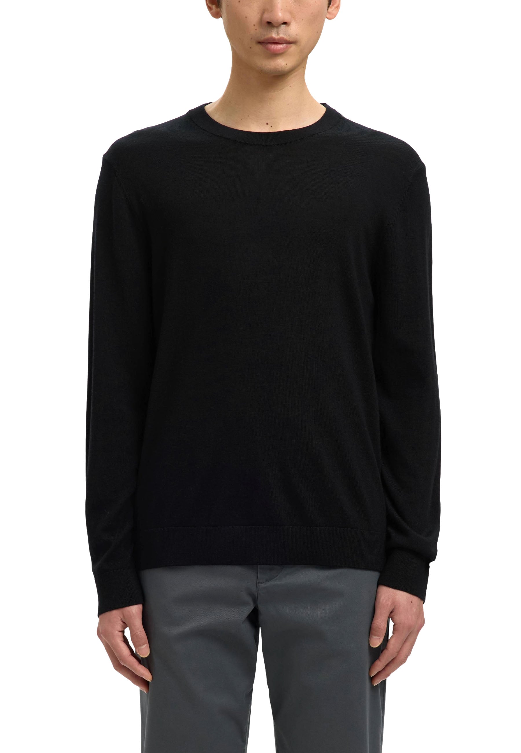 Maglioncini Nero Selected Homme Black