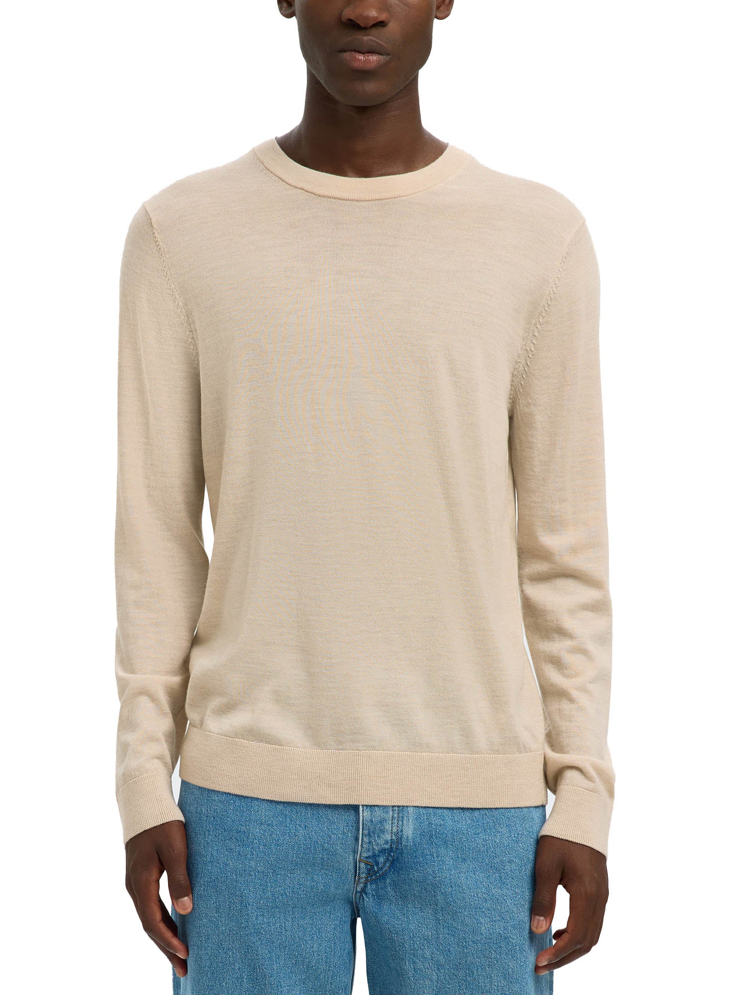 Maglioncini Beige Selected Homme Black