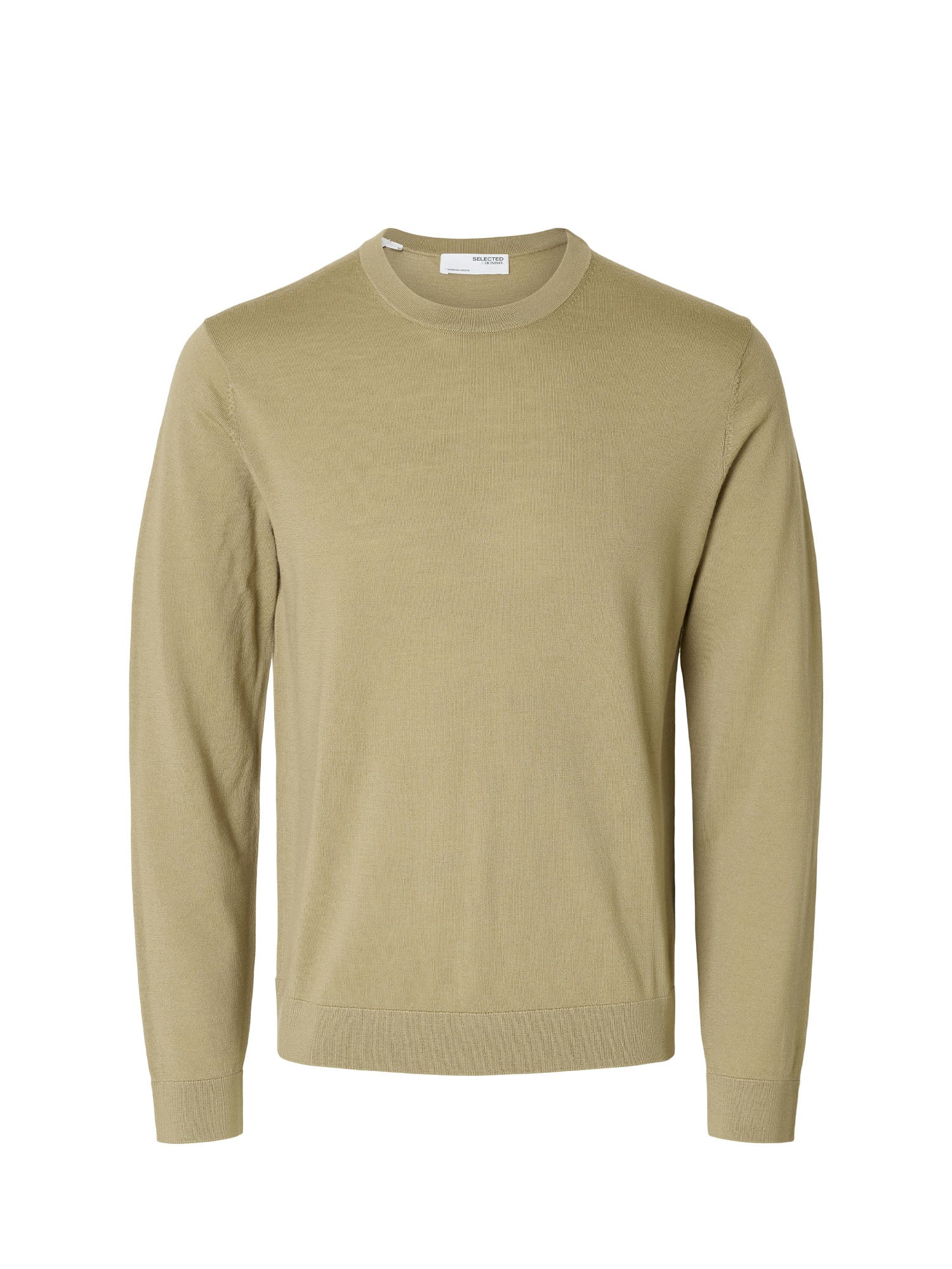 Maglioncini Verde Selected Homme Black