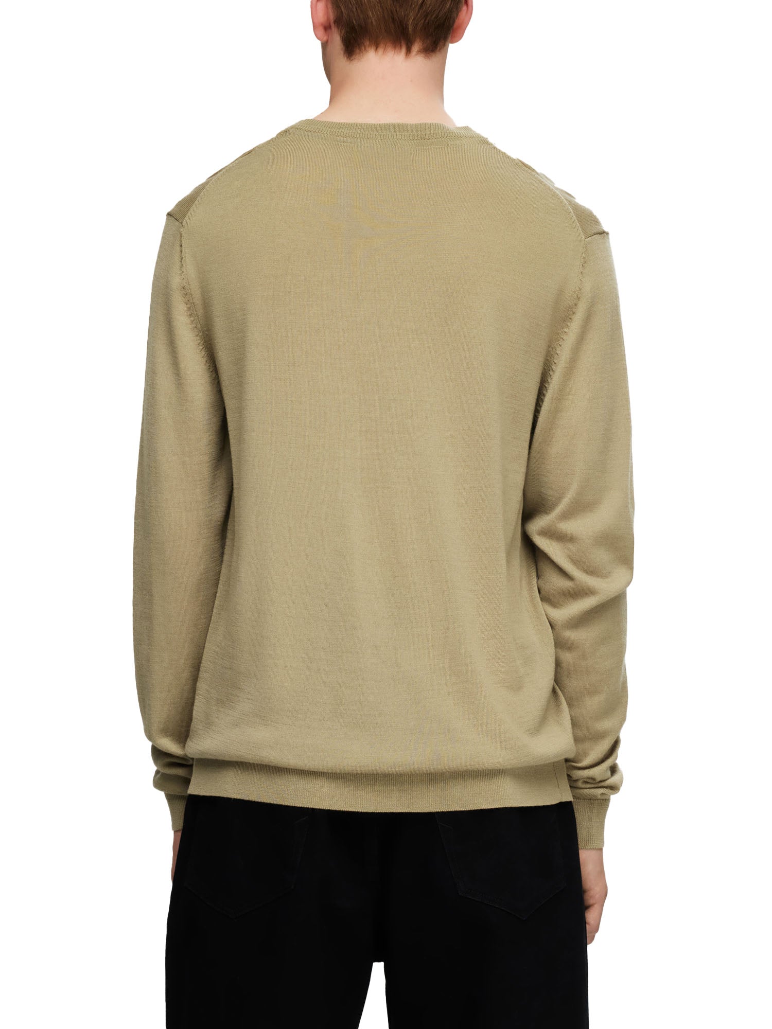 Maglioncini Verde Selected Homme Black