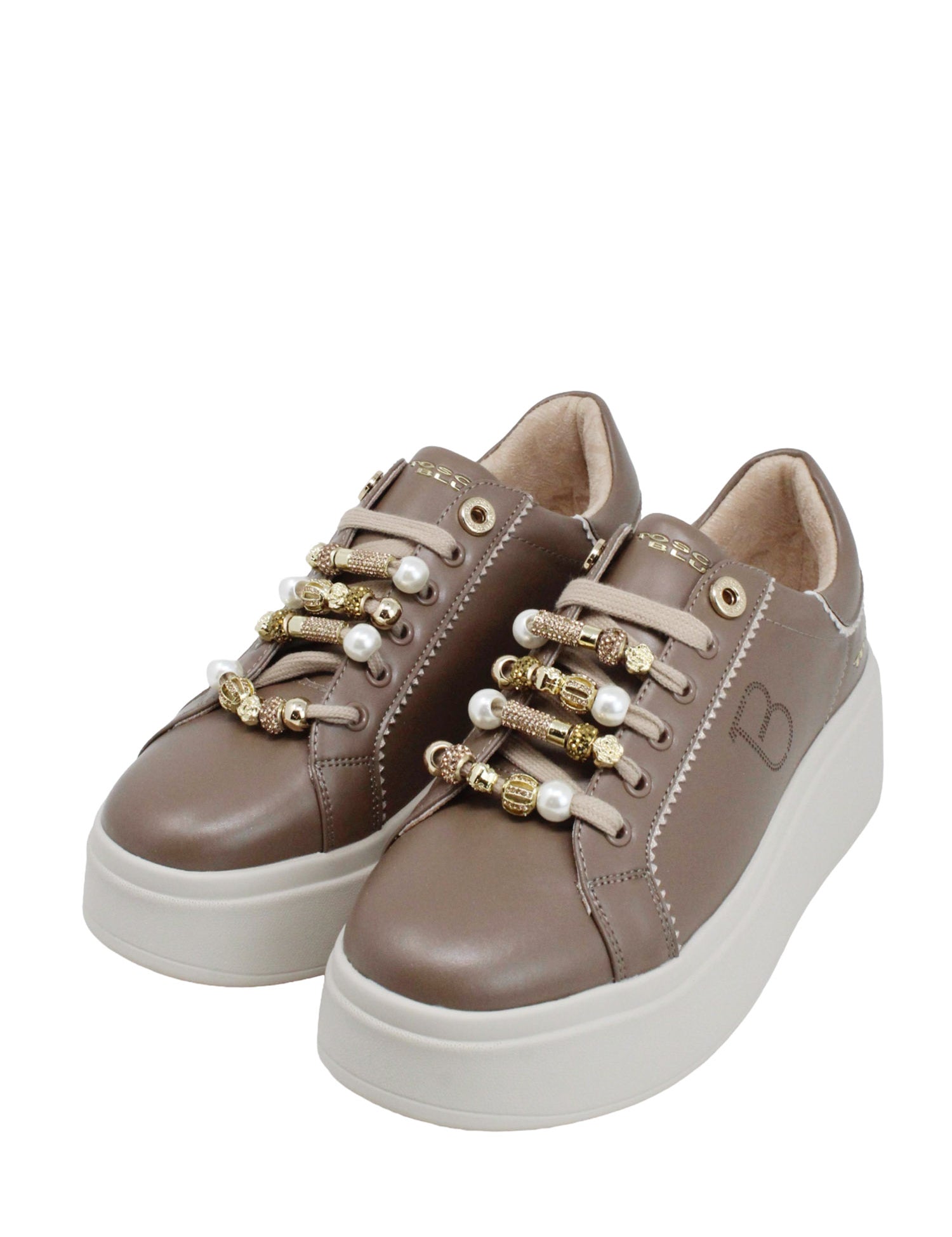 Sneakers Marrone Tosca Blu