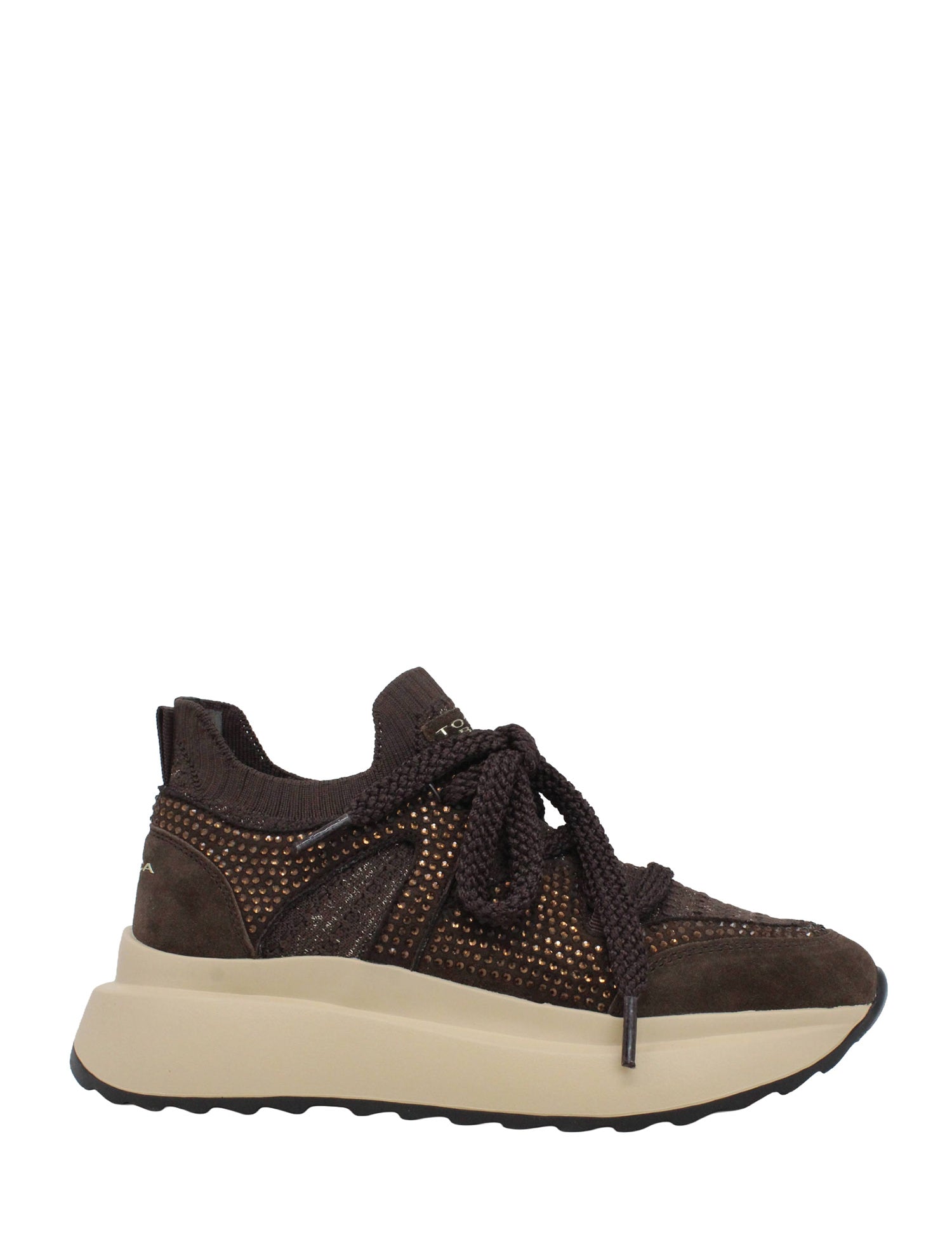 Sneakers Marrone Tosca Blu