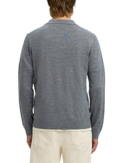 Polo Grigio Selected Homme Black