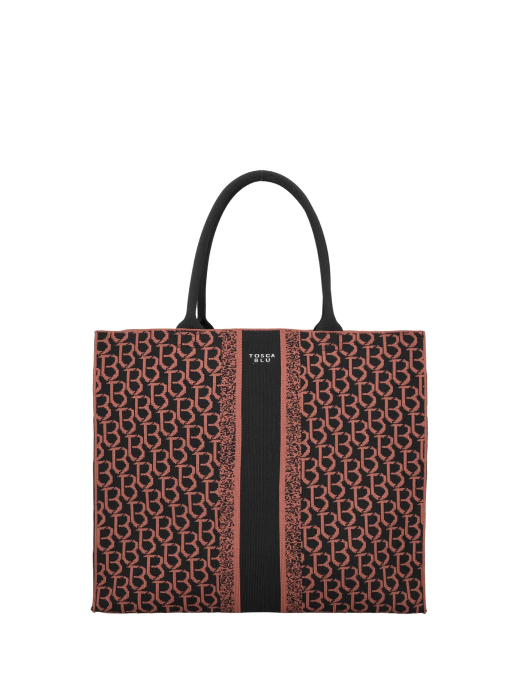Shopper Nero Tosca Blu