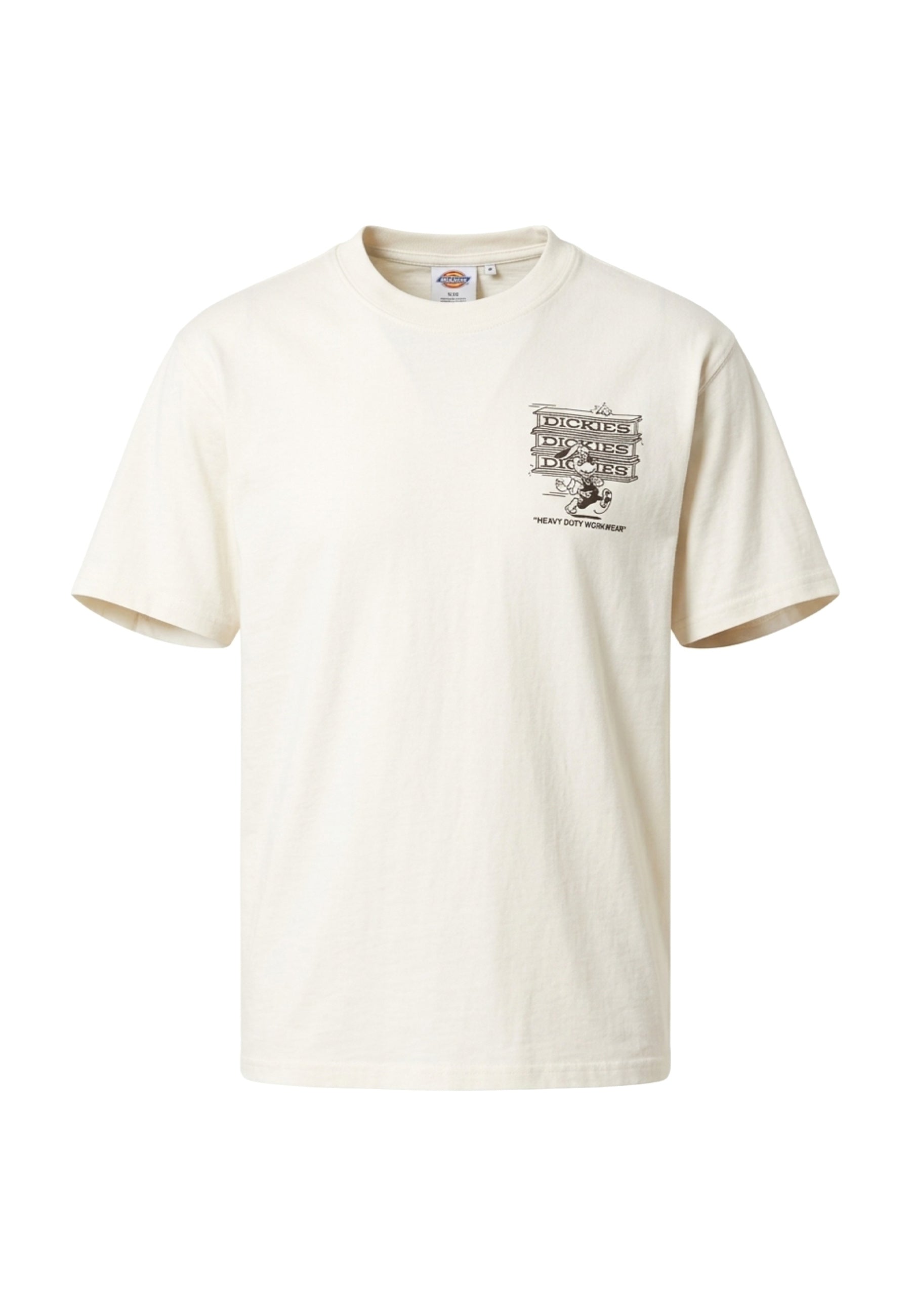 T-shirt Avorio Dickies