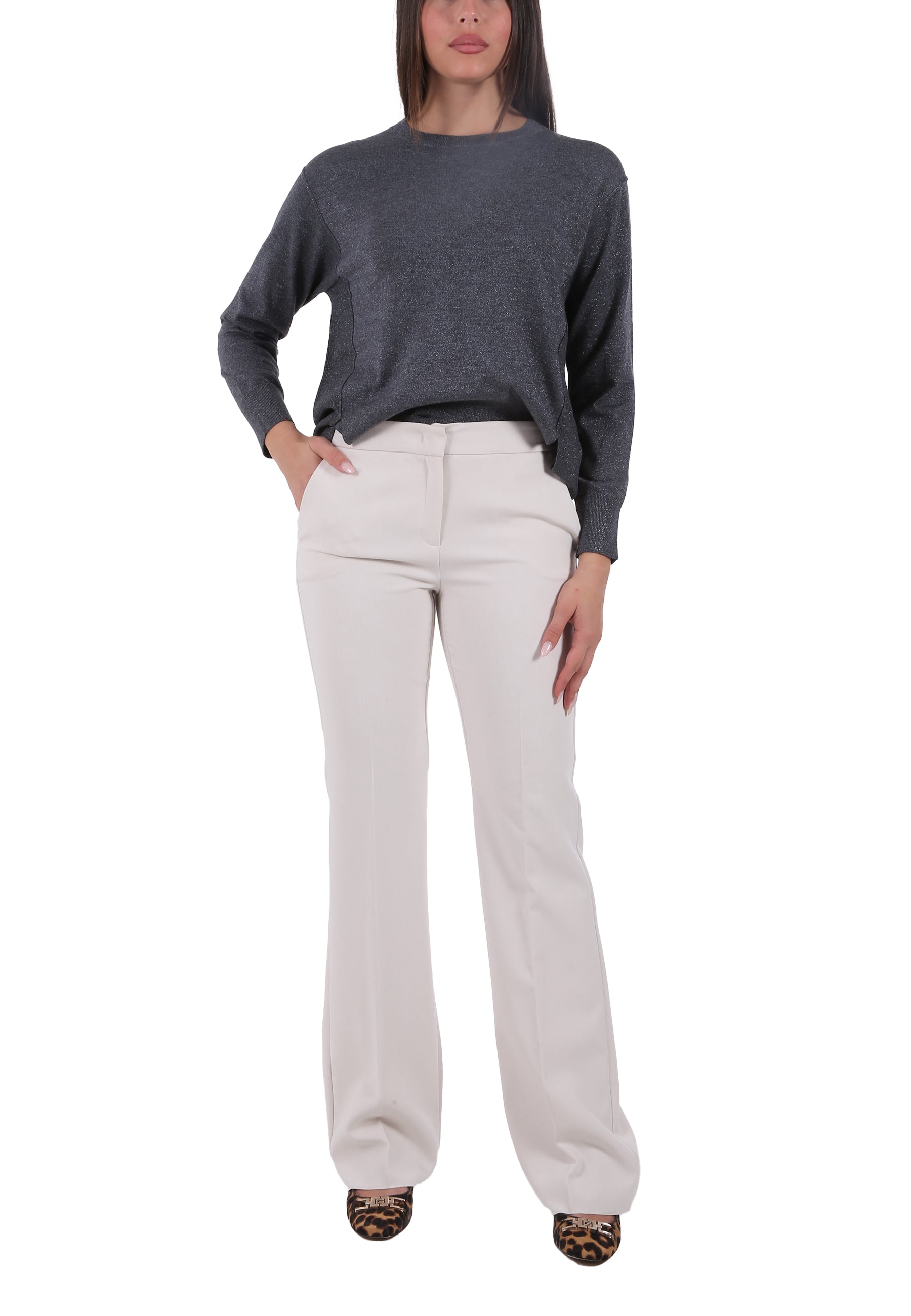 Pantaloni Bianco Pennyblack