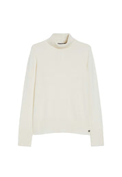 Maglia a collo alto Bianco Pennyblack