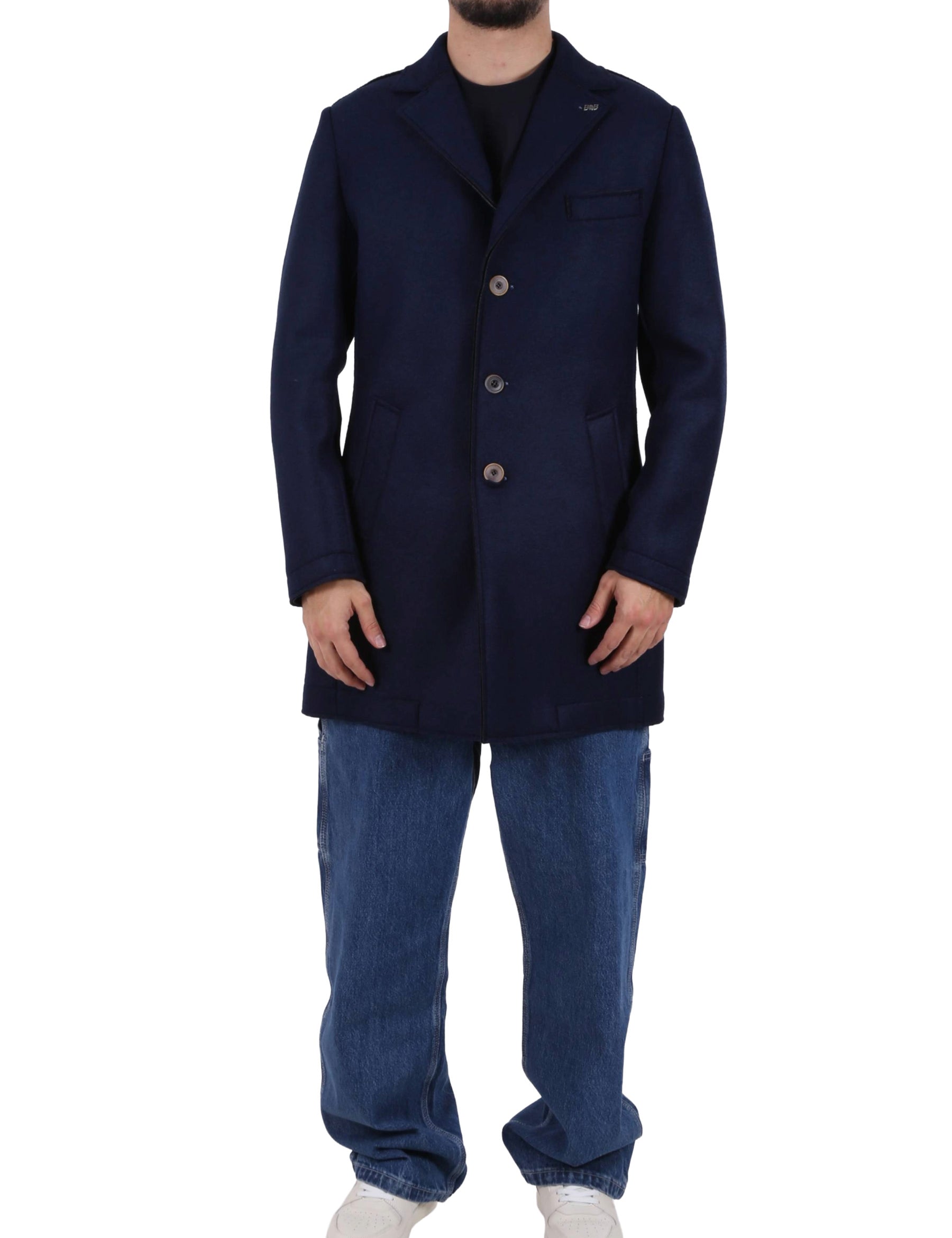 Cappotti Blu Bob