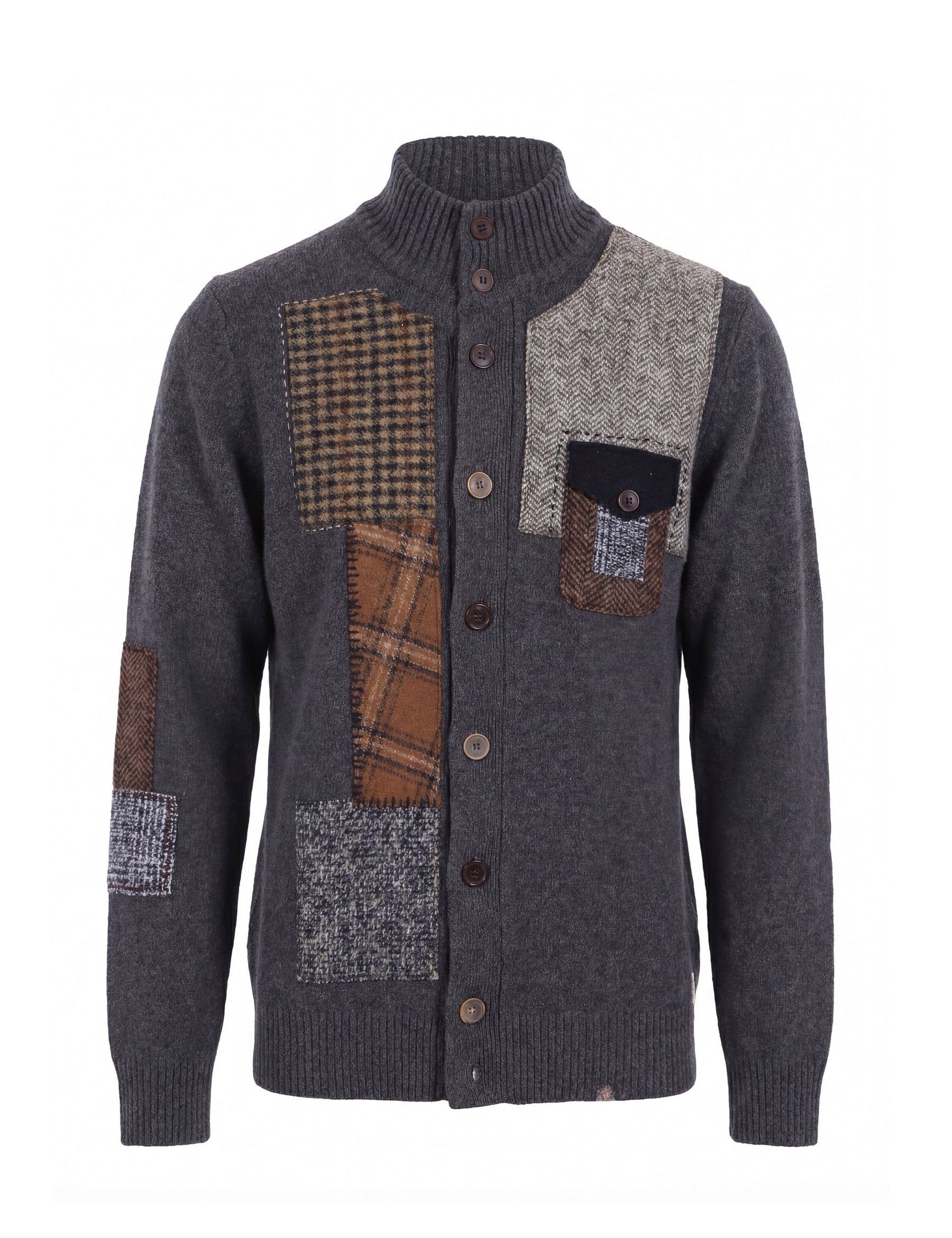 Cardigan Grigio Bob