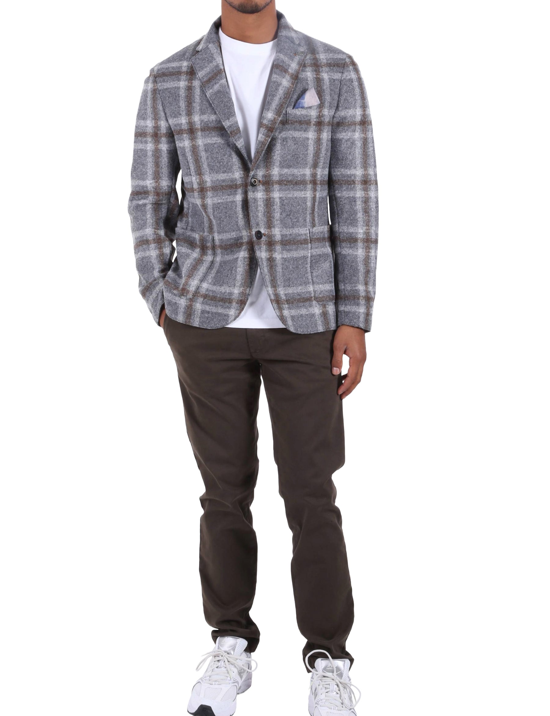 Blazer Grigio Bob