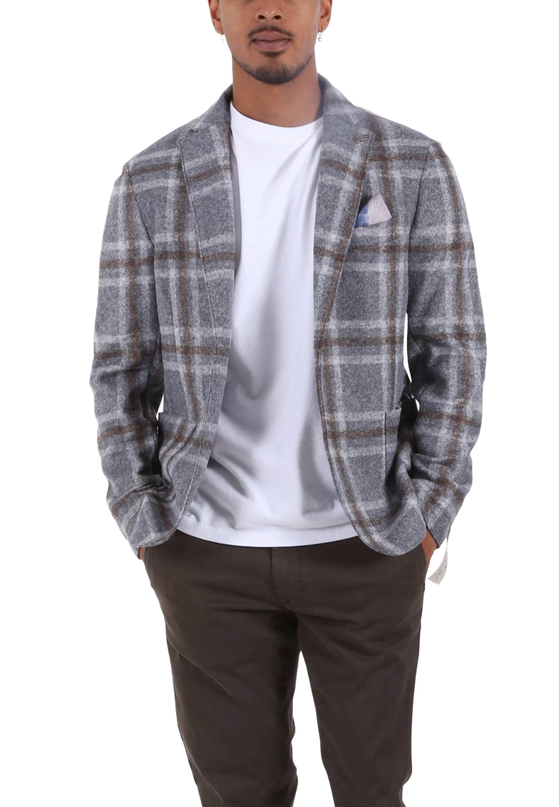 Blazer Grigio Bob