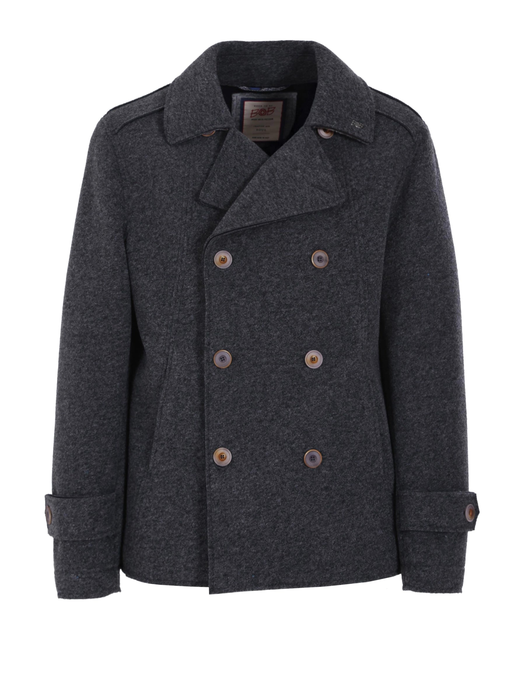 Cappotti Grigio Bob